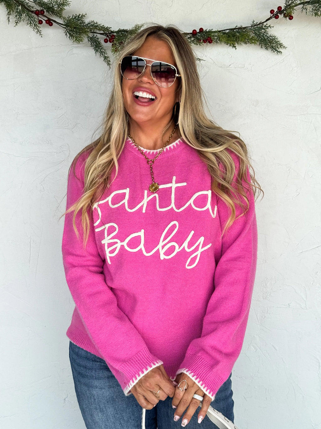 PREORDER: Howdy Holiday or Santa Baby Sweater by Blakeley (ETA: End of October) - BFF Here