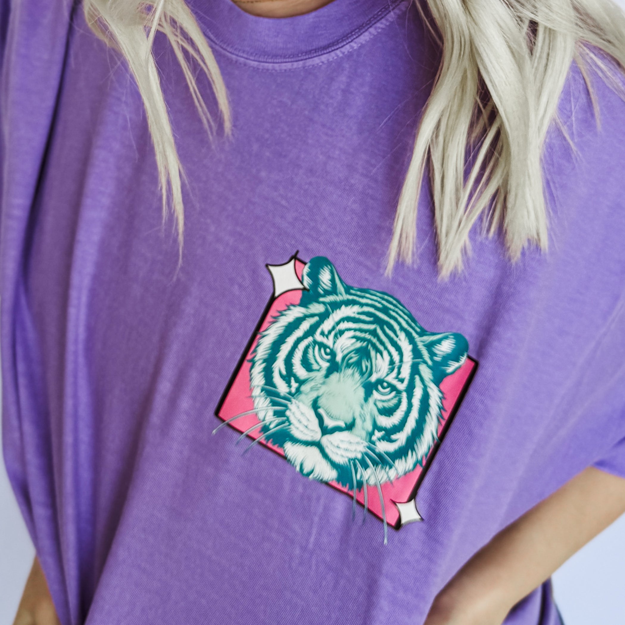 Heavens Are Roaring Tiger Graphic Tee by FestiviTees (Ships 2-3 weeks) - BFF Here