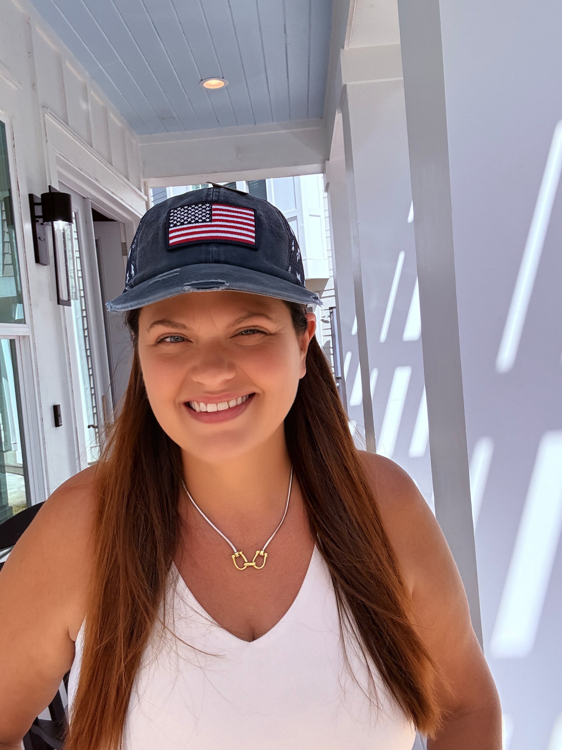 American Flag Trucker Hat by Judson & Co. (ARRAY) — Ships 2-3 weeks - BFF Here