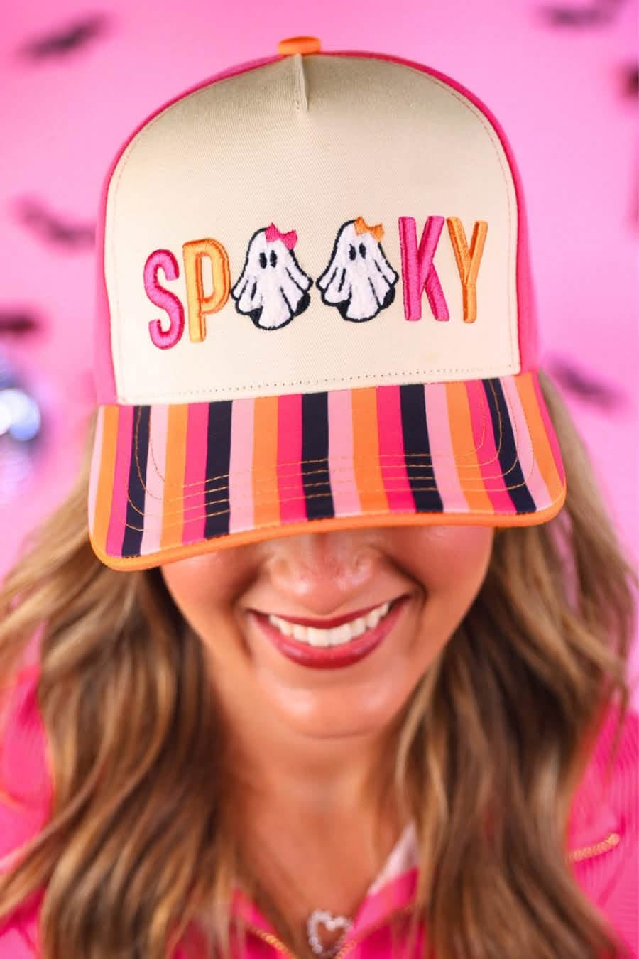 PREORDER: Boo Stripes Gigi Hat by Jess Lea (ETA: August)