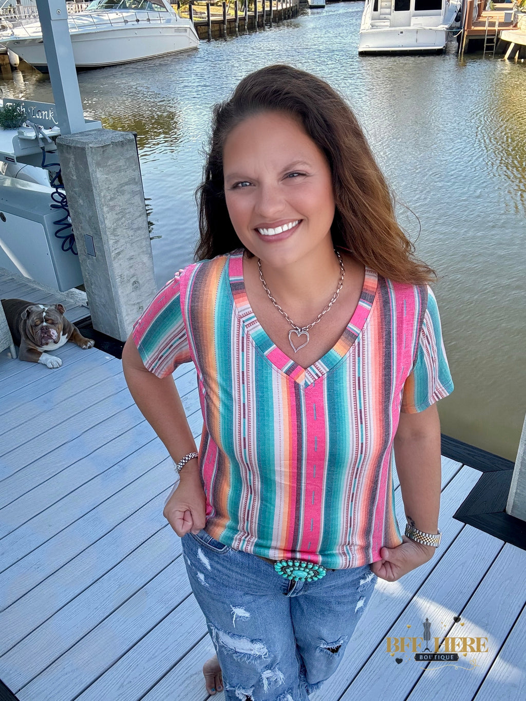 Summer Serape Top by Sterling Kreek - BFF Here