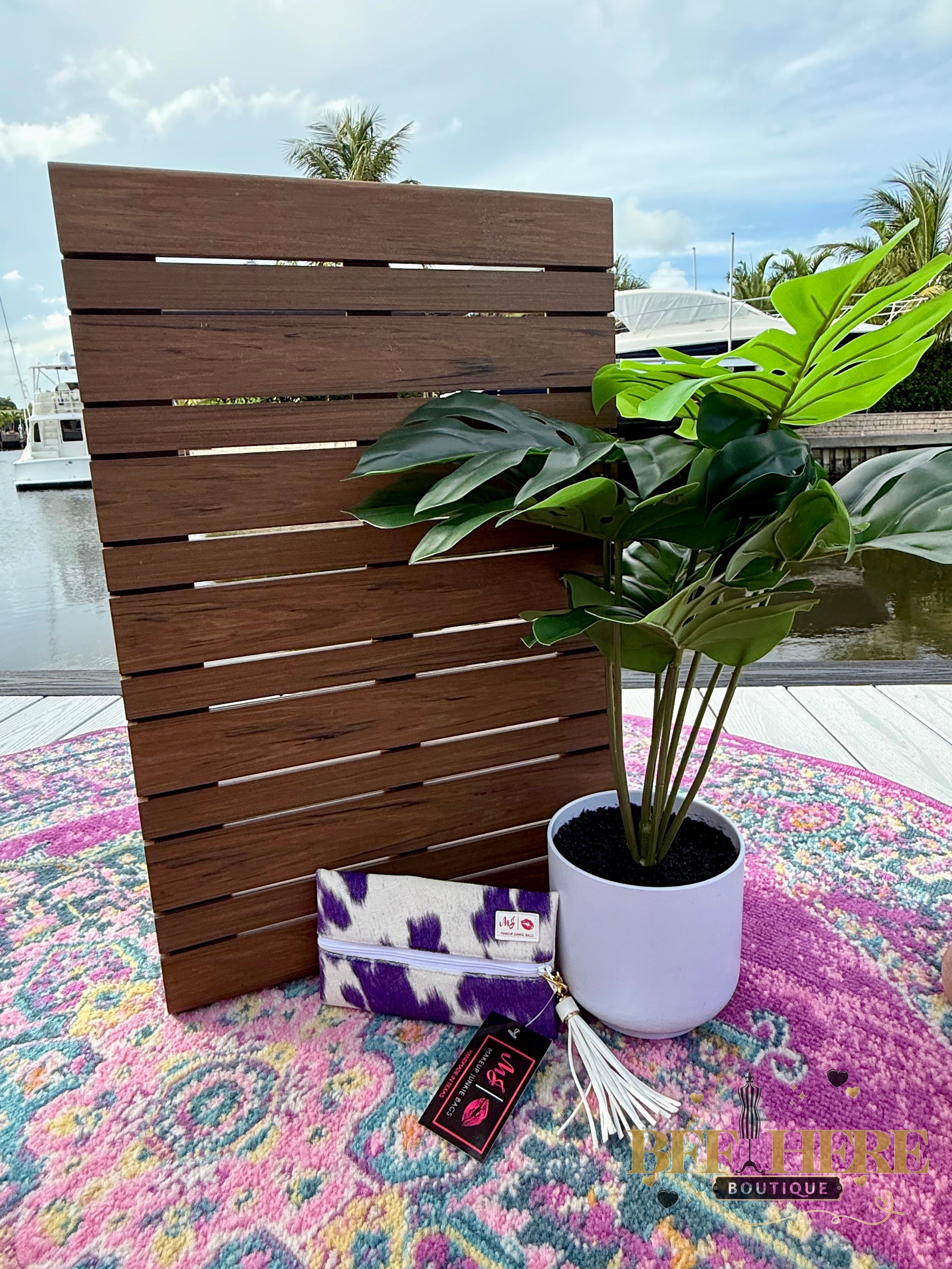 Violet Vaquero by Makeup Junkie Bags (Choice of Size) - BFF Here