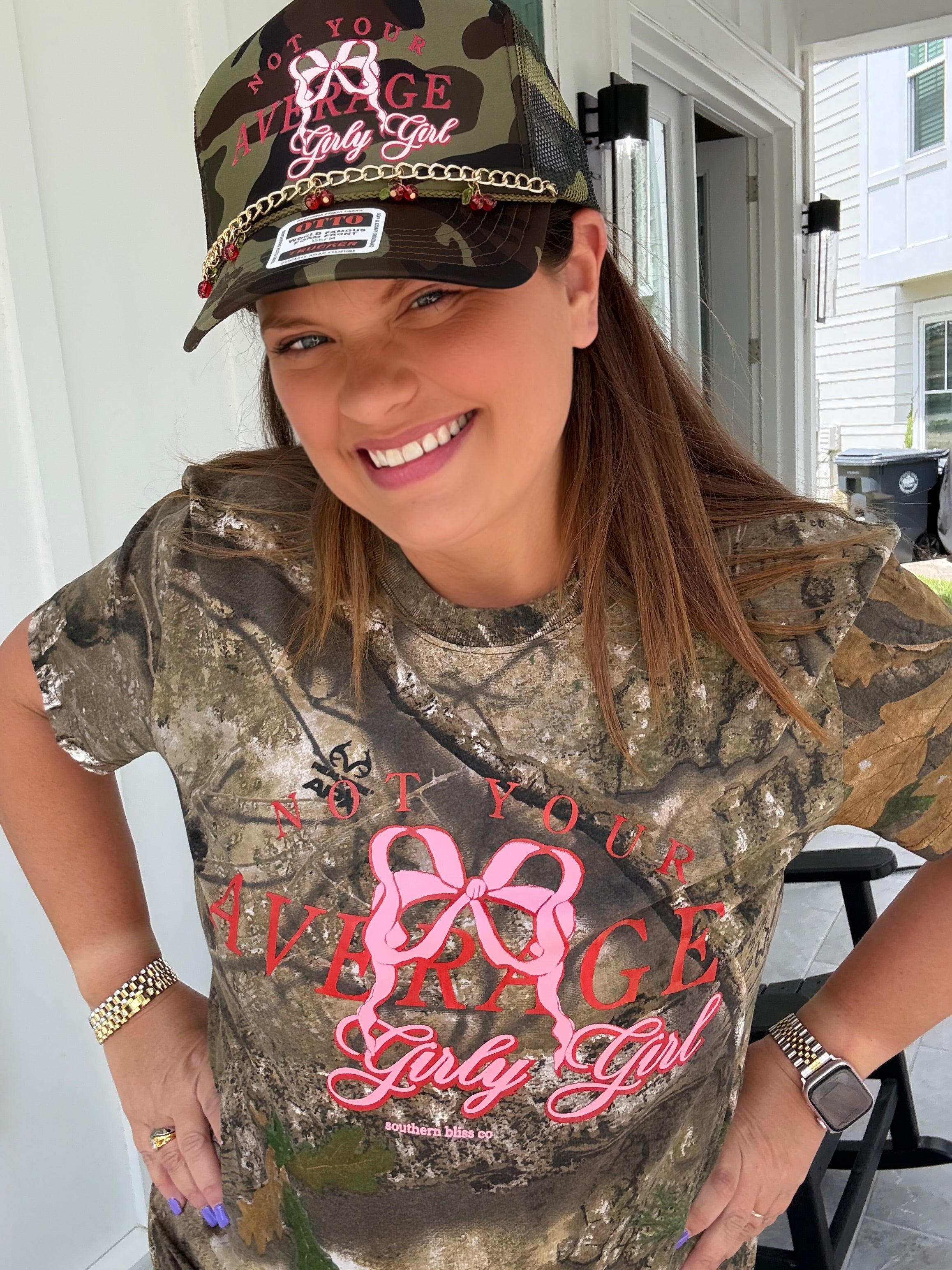 Not Your Average Girly Girl Camp Tee by Southern Bliss (ARRAY) — Ships 2-3 weeks - BFF Here