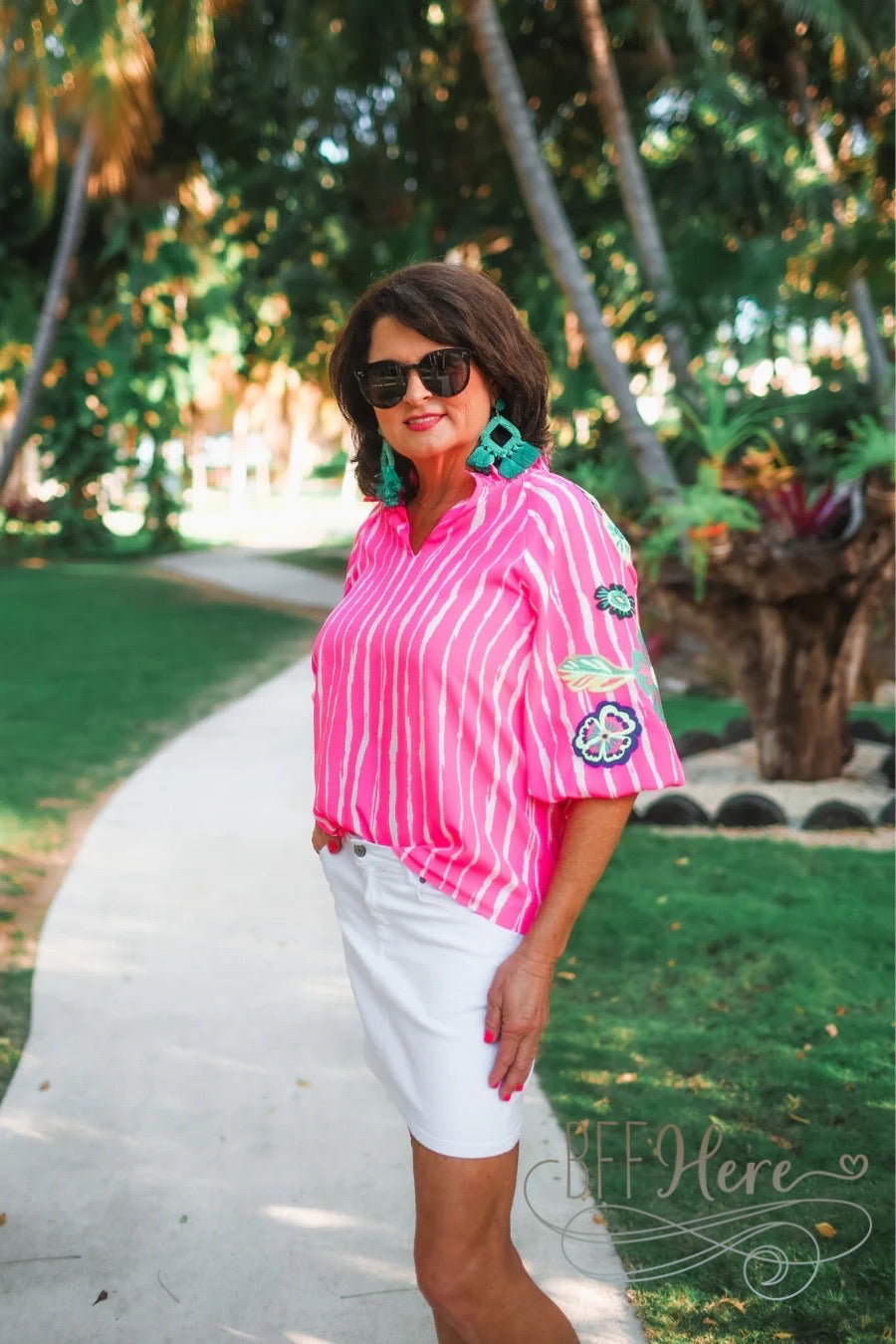 PREORDER-Donna Embroidered Top by Jess Lea (Ships Beginning of June) - BFF Here