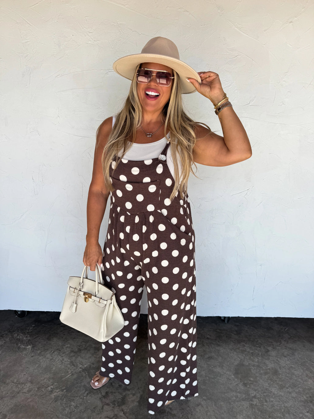 PREORDER: Polka Dot Karli Boho Overalls by Blakeley (ETA: Late November) - BFF Here