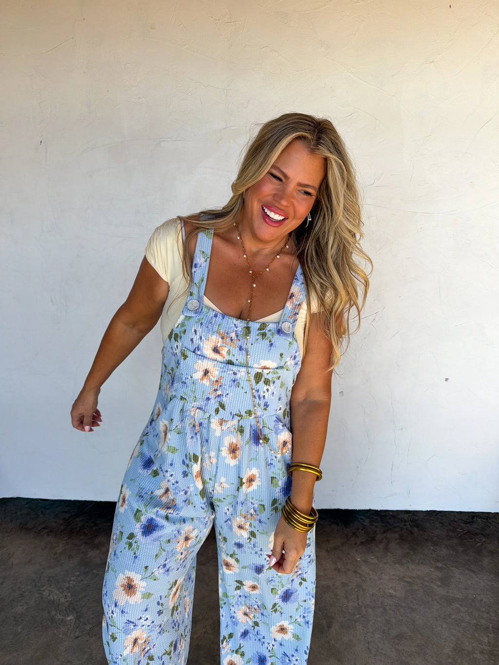 PREORDER: Spring Floral Karli Boho Overalls by Blakeley (ETA: March) - BFF Here