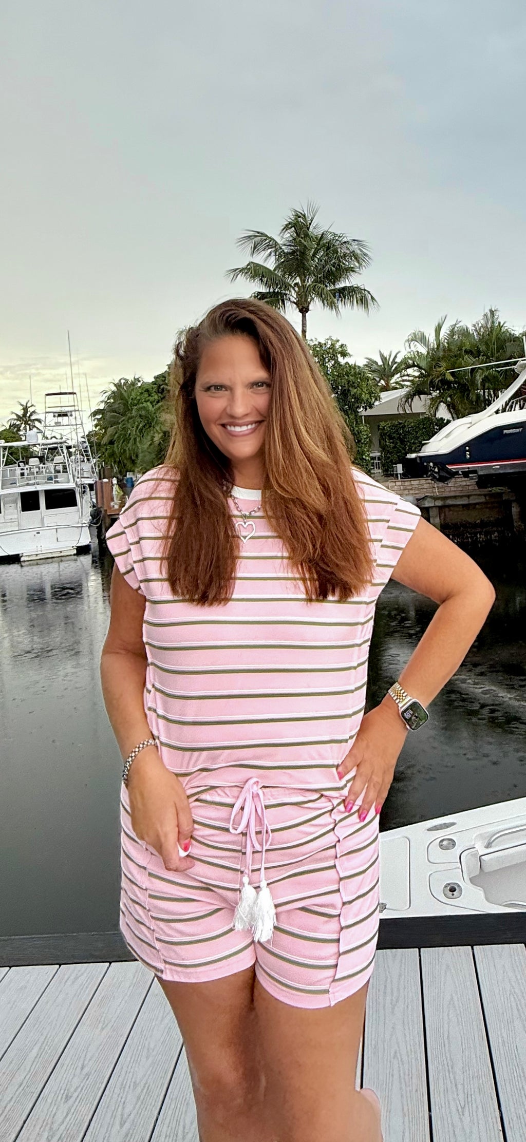 Sunset Sips Striped Set - BFF Here