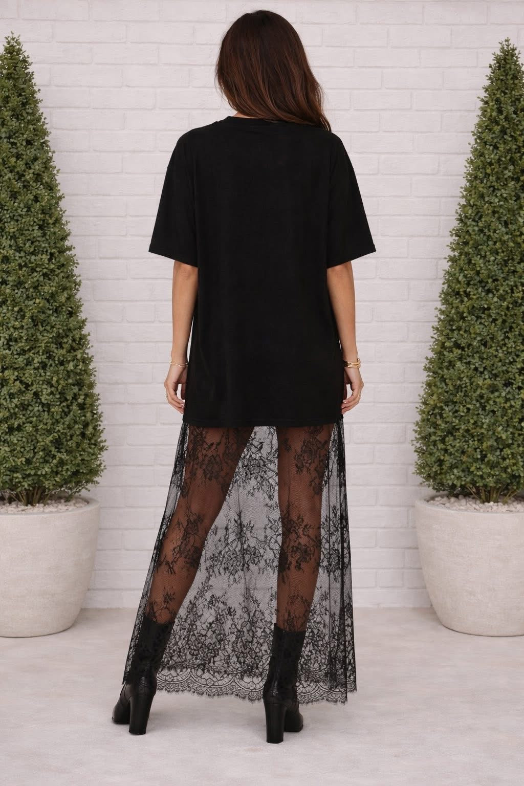 Midnight Lace Moment Dress - BFF Here