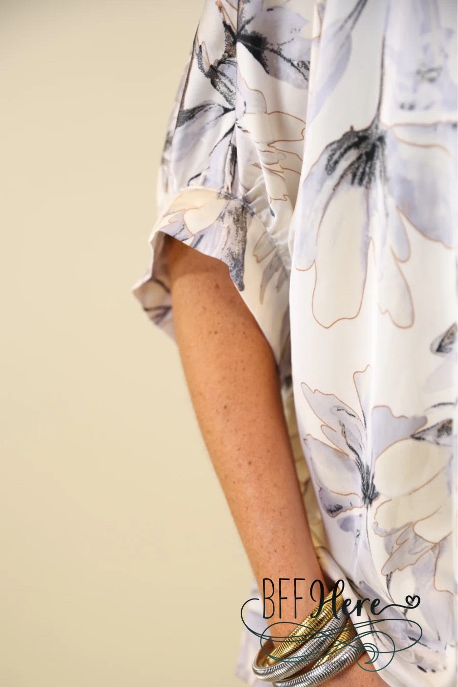 Look My Way Oversized Top by Jess Lea - BFF Here