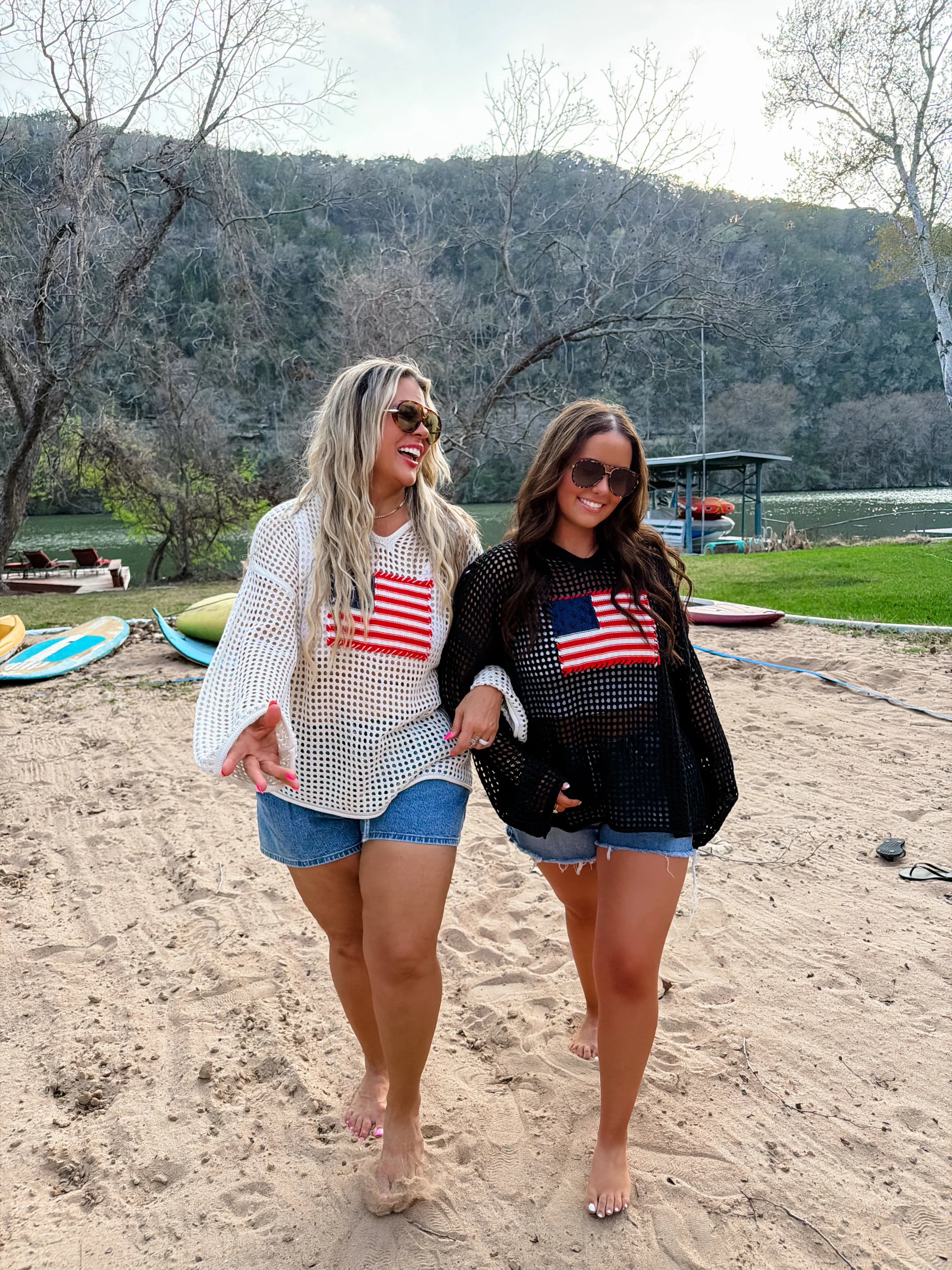 PREORDER: Freedom Flag Patch Pullover by Blakeley (ETA: May) - BFF Here