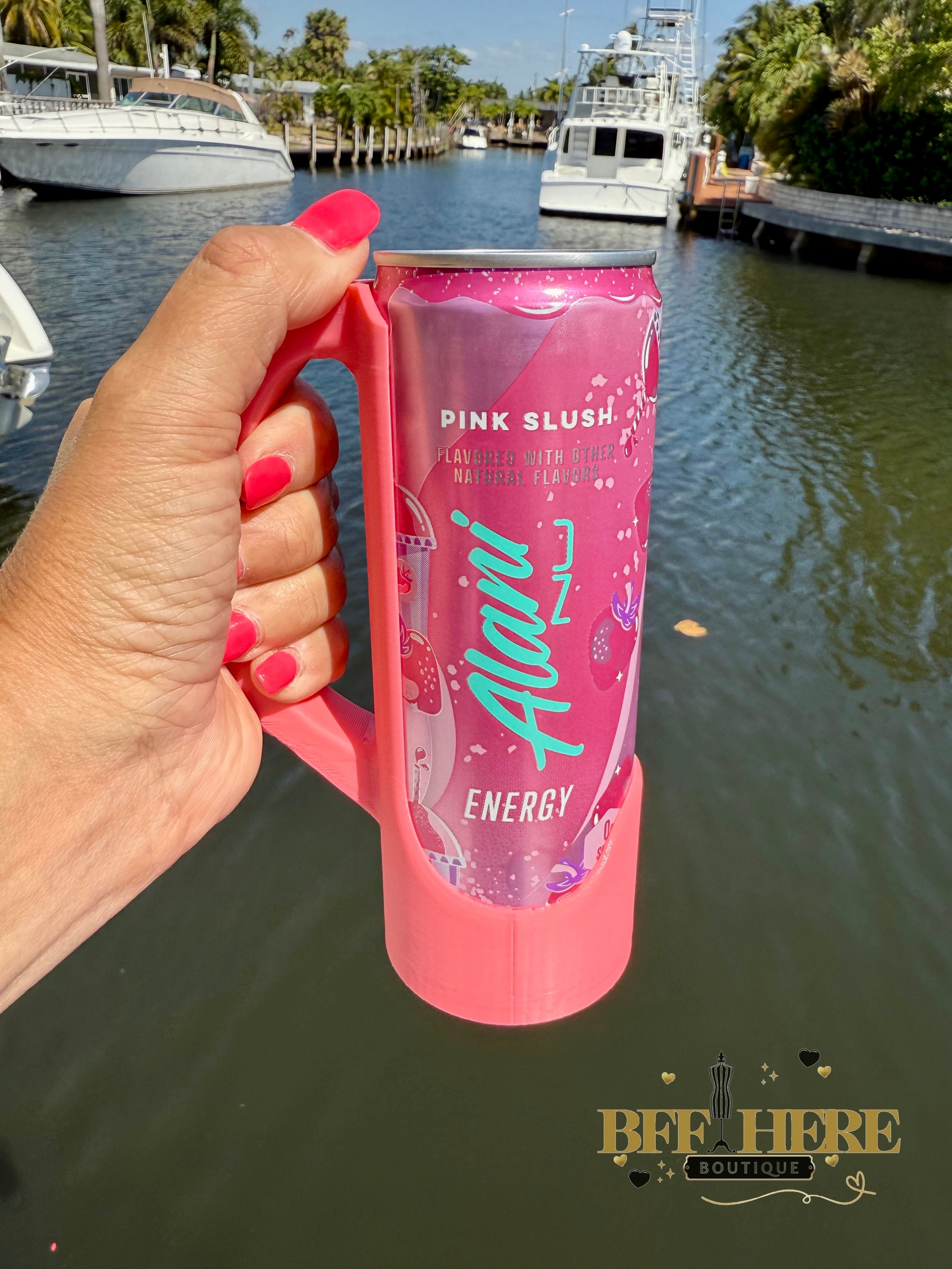 Sip & Chill Skinny Can Holder / Choice of Color - BFF Here