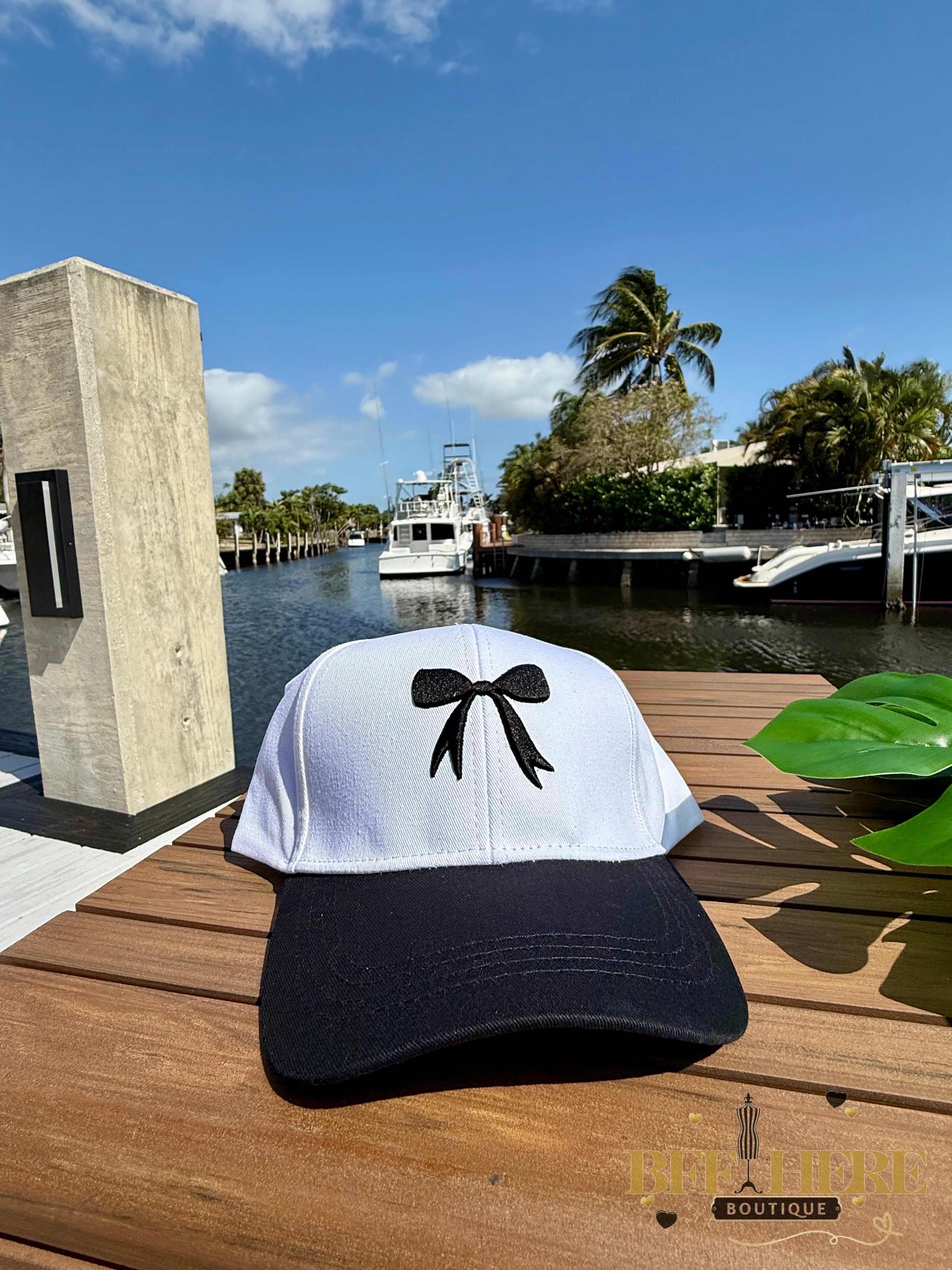 Mila Bow Hat / Black by Jess Lea - BFF Here