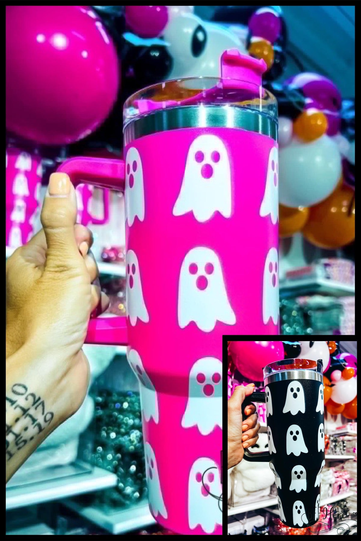 Haunted Sips Mug / Choice of Color - BFF Here