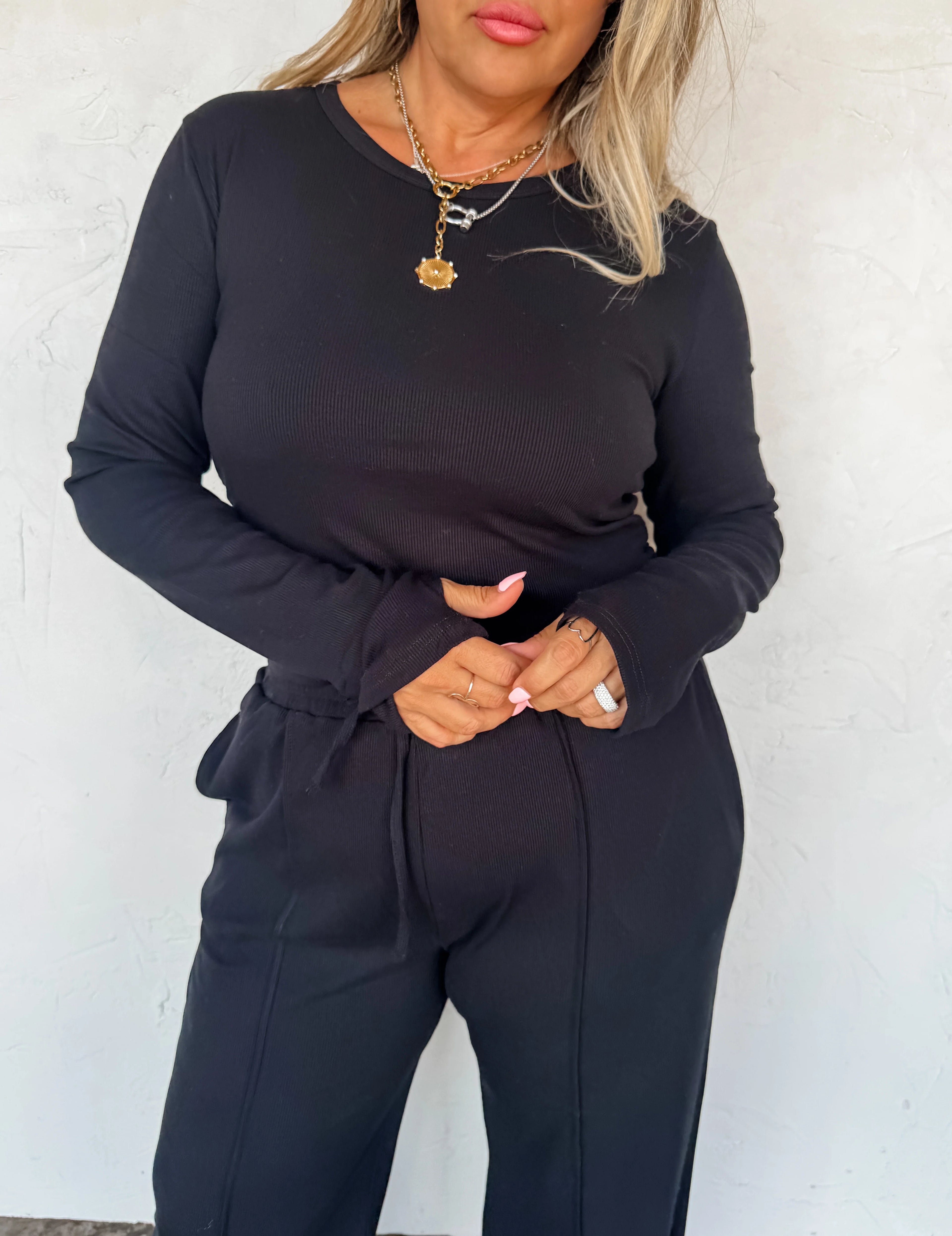 PREORDER: Sunday Ribbed Lounge Set by Blakeley (Mid December) - BFF Here