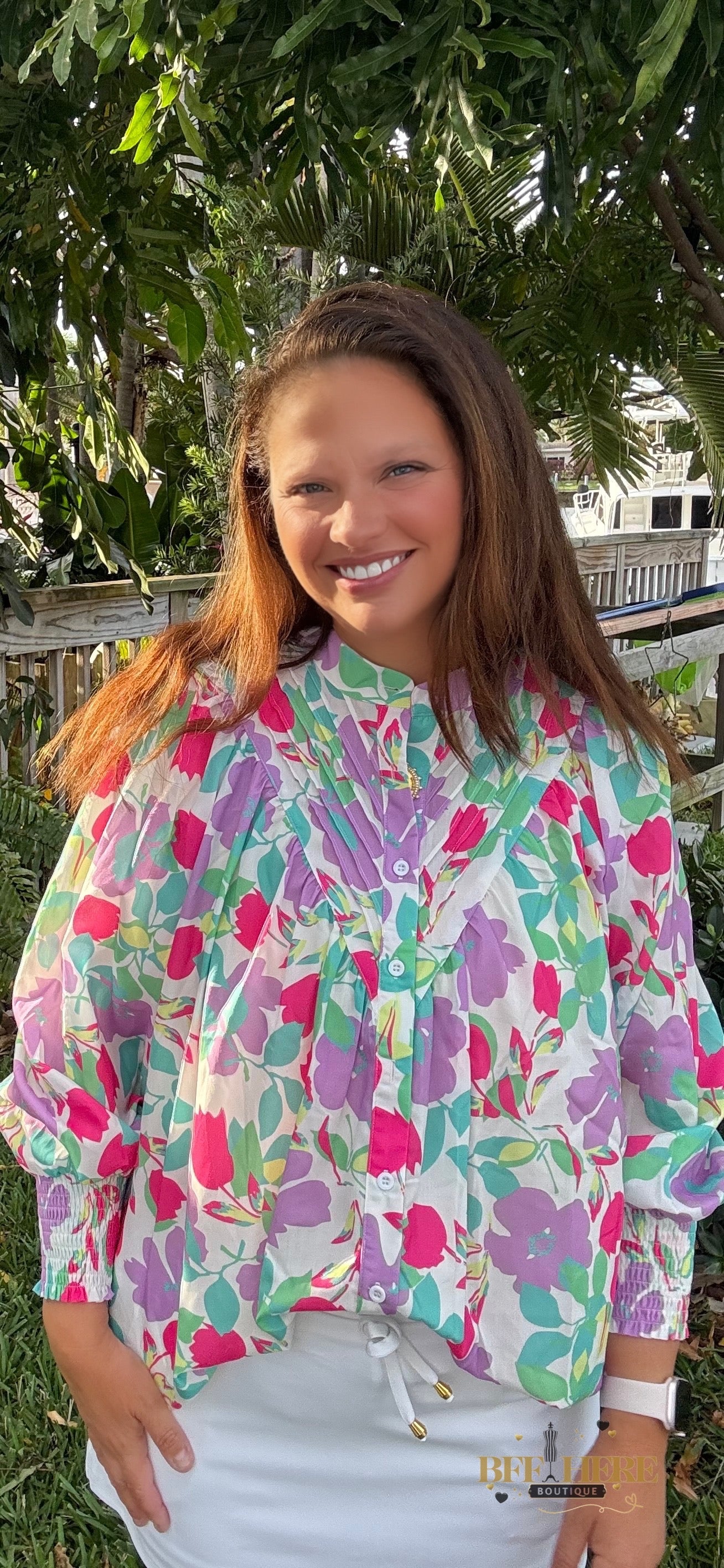 Katie Button Up Blouse / Pastel by Jess Lea - BFF Here