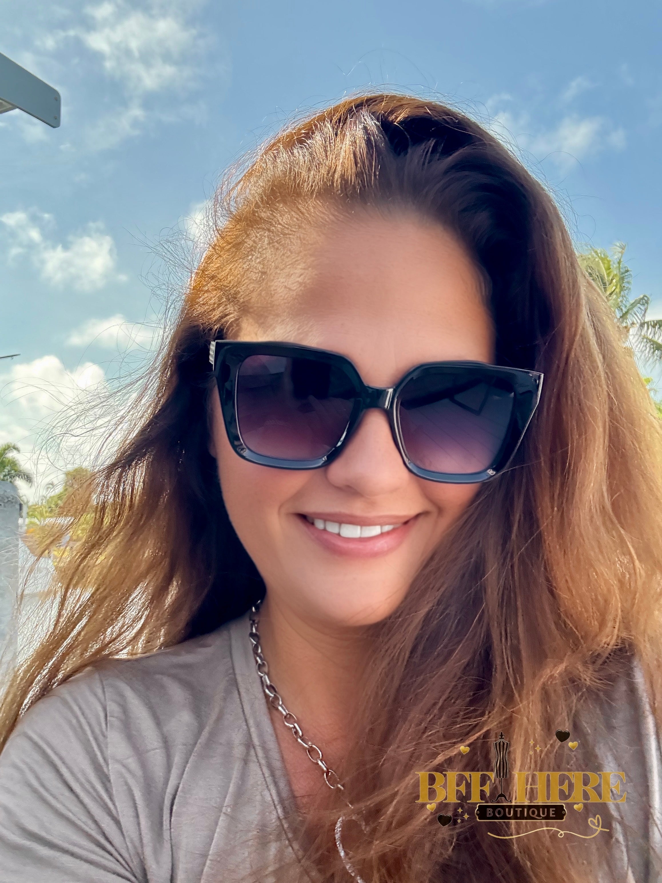 Shady Behavior Sunglasses by Jess Lea / Choice of Color - BFF Here