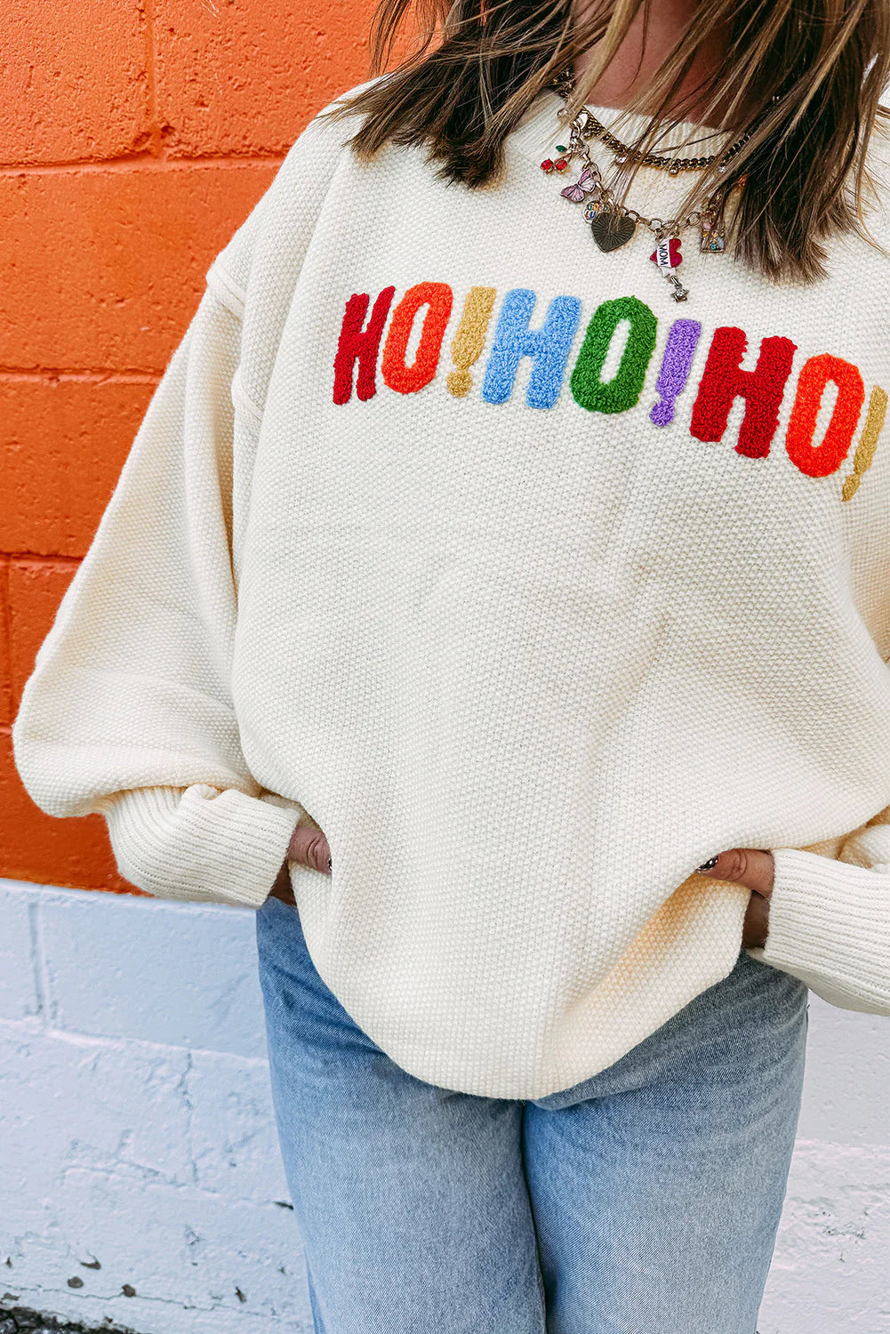 PREORDER: Christmas Cheer Chenille Statement Sweater (ETA: August)