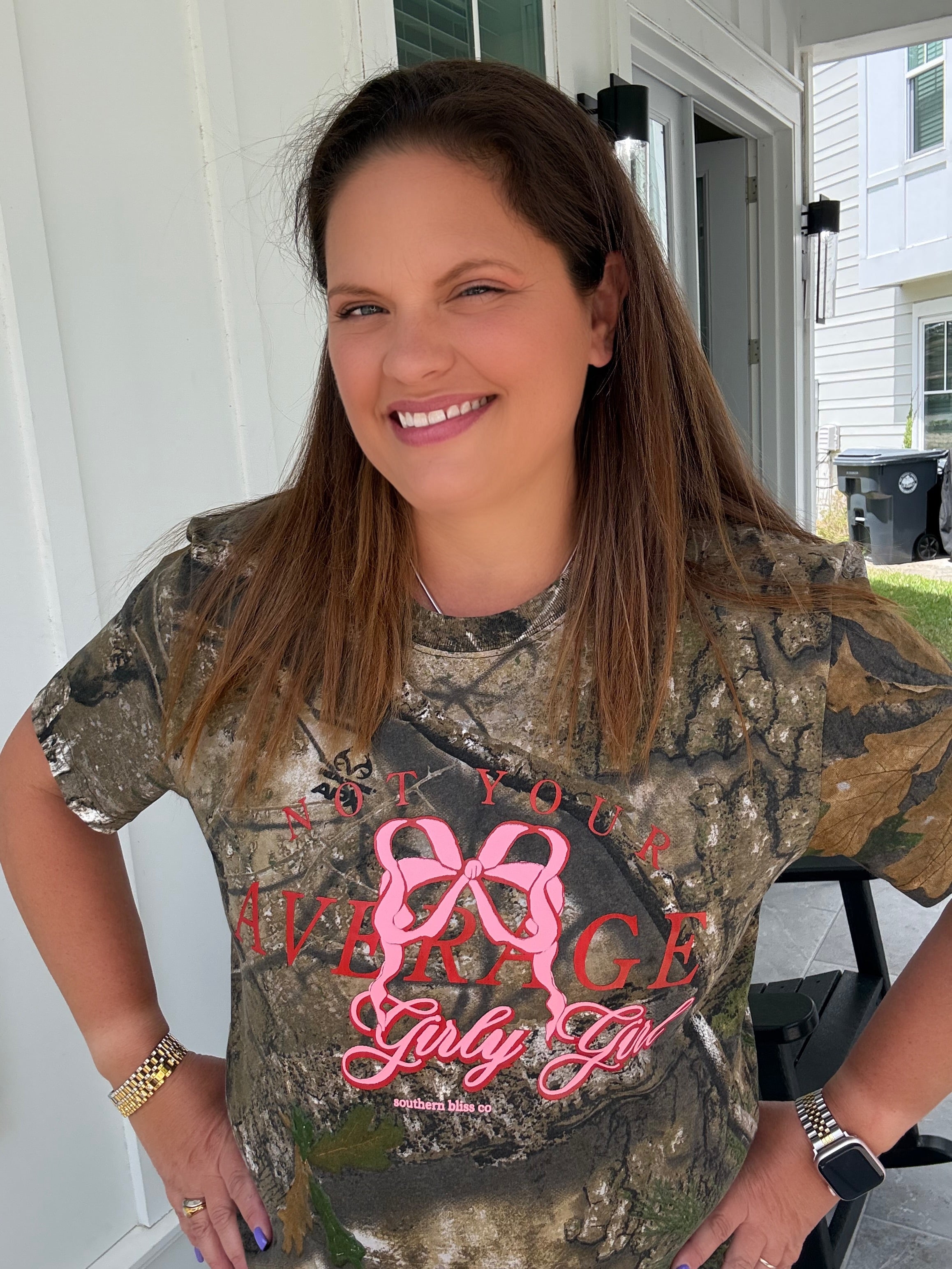 Not Your Average Girly Girl Camp Tee by Southern Bliss (ARRAY) — Ships 2-3 weeks - BFF Here