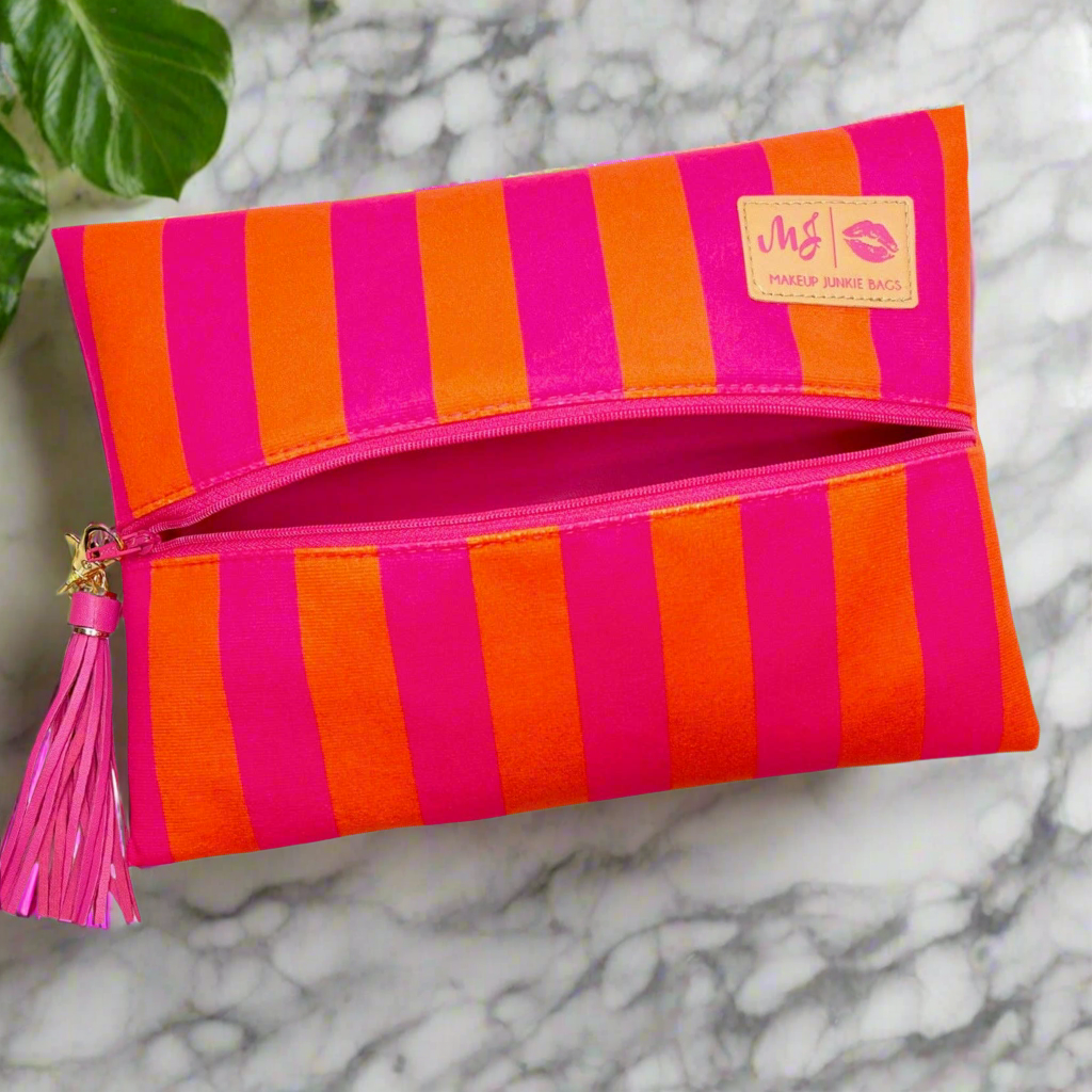 Cabana Pink by Makeup Junkie Bags - BFF Here