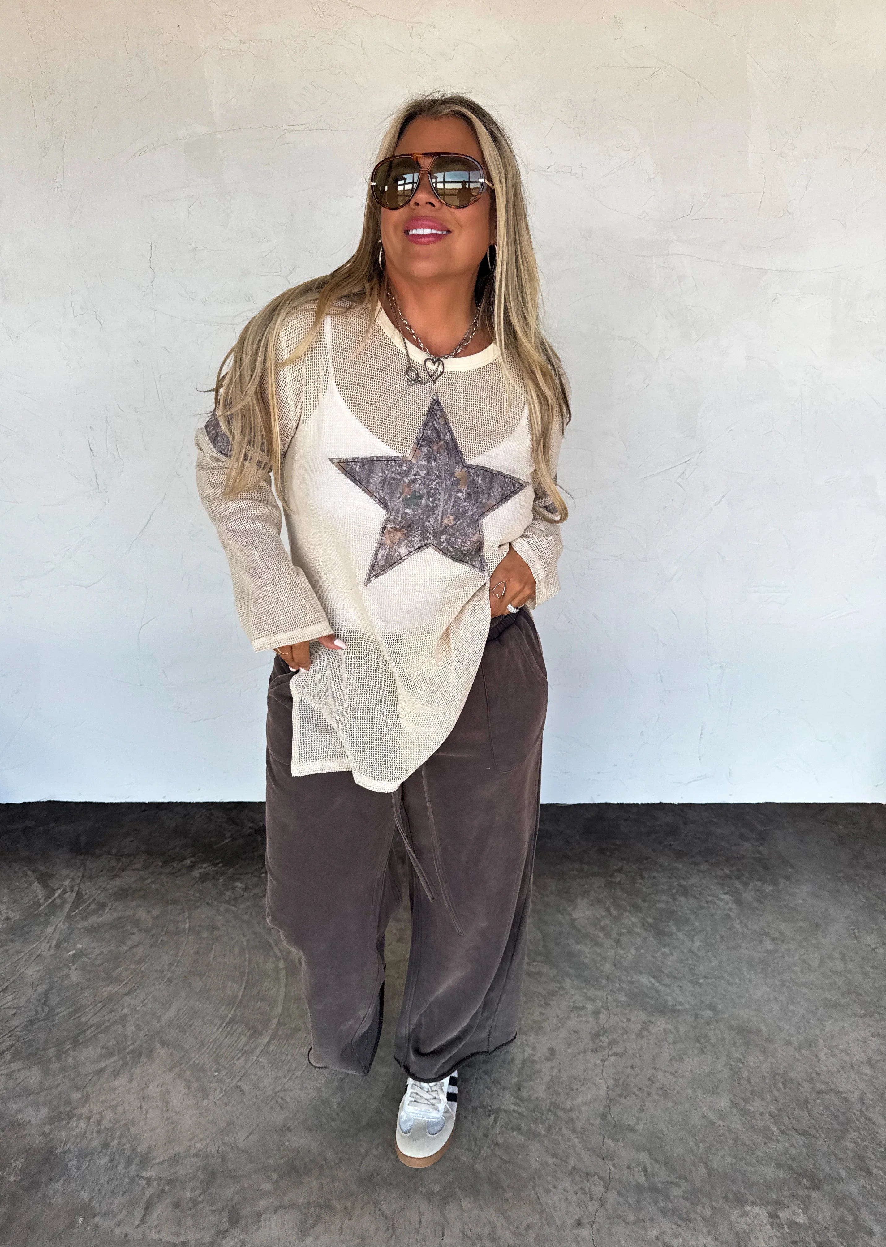 PREORDER: Star Mellow Mesh Cotton Top by Blakeley (ETA: Late December) - BFF Here