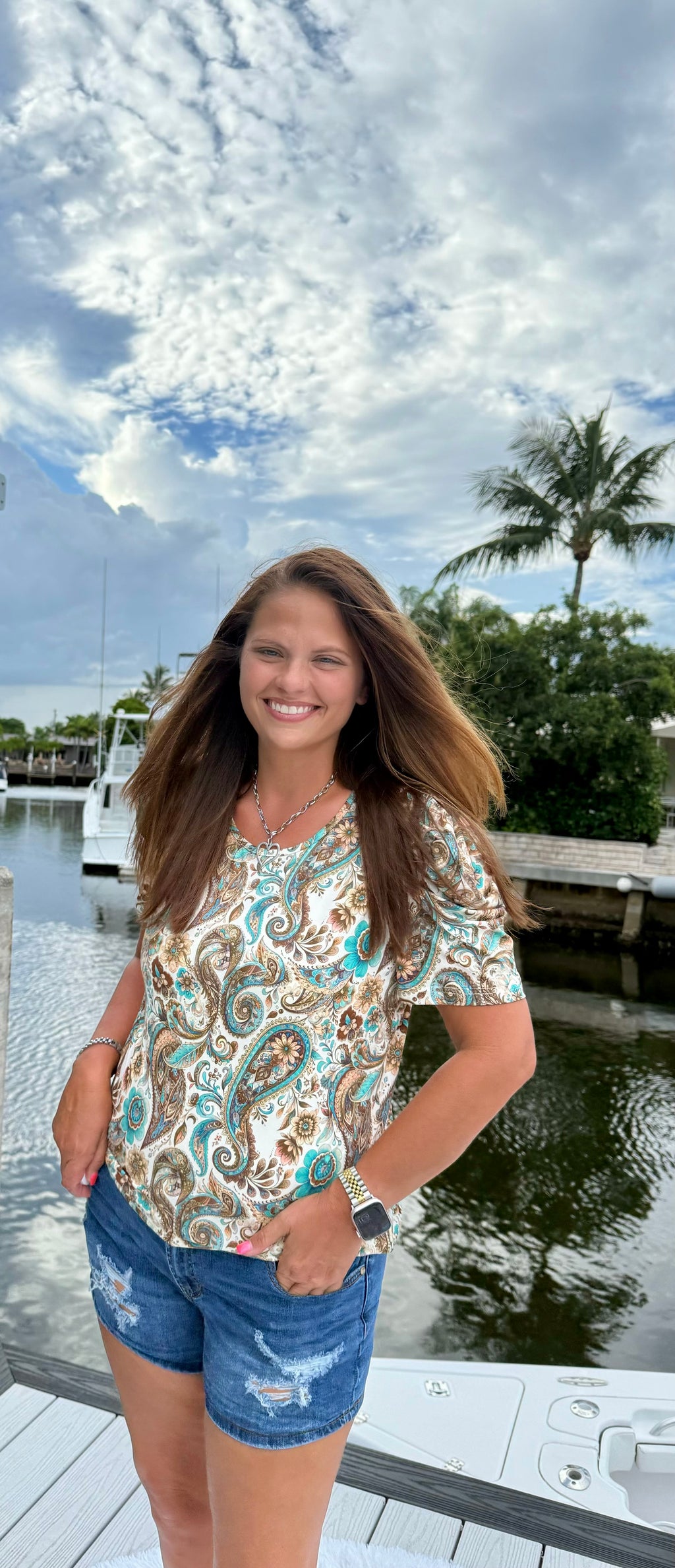 Better In Paisley Top by Sterling Kreek - BFF Here