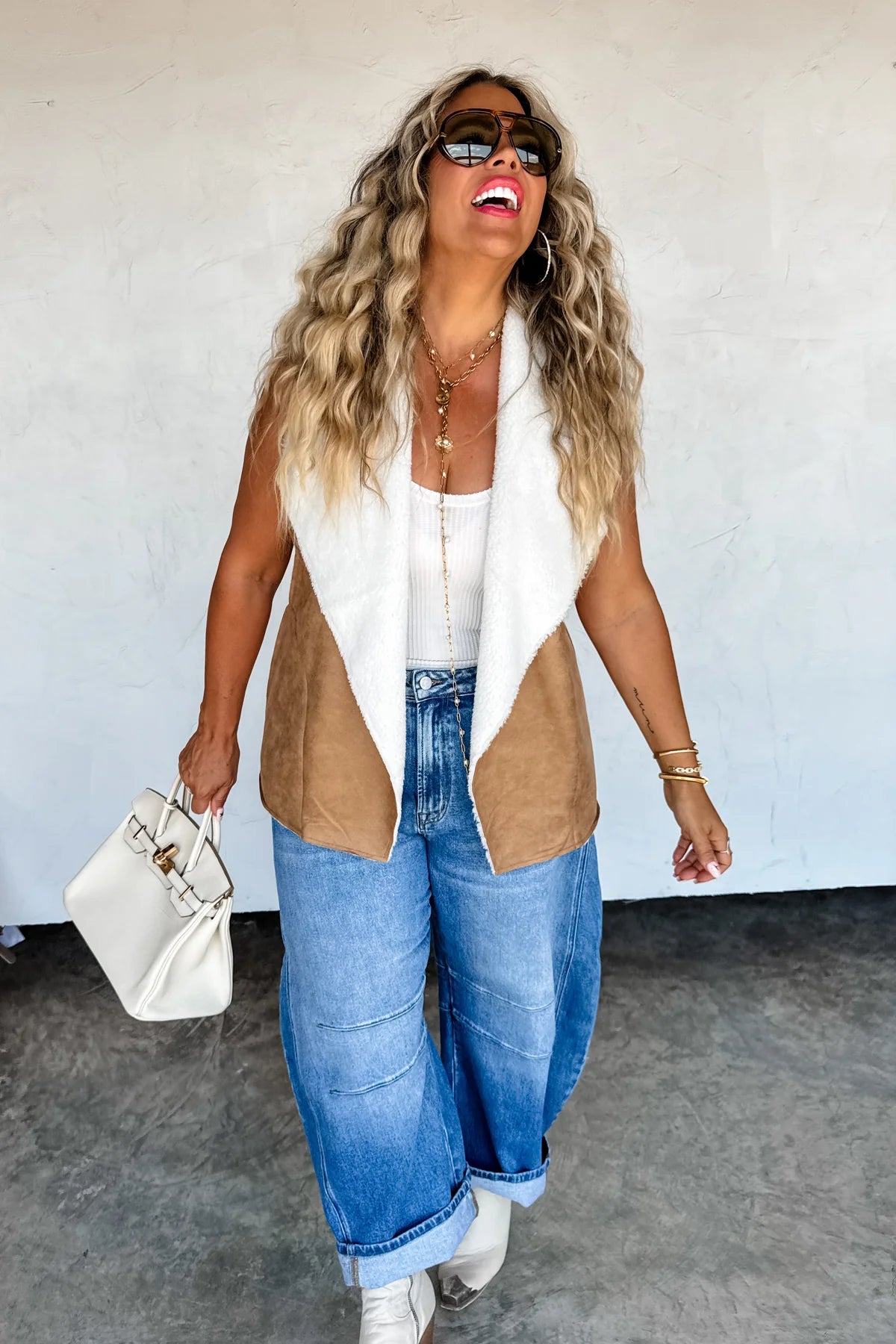 PREORDER: Collins Suede Vest by Blakeley (ETA: Late December) - BFF Here