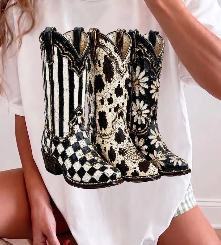 Boot Scootin’ Style Graphic Tee (Ships in 2 weeks)