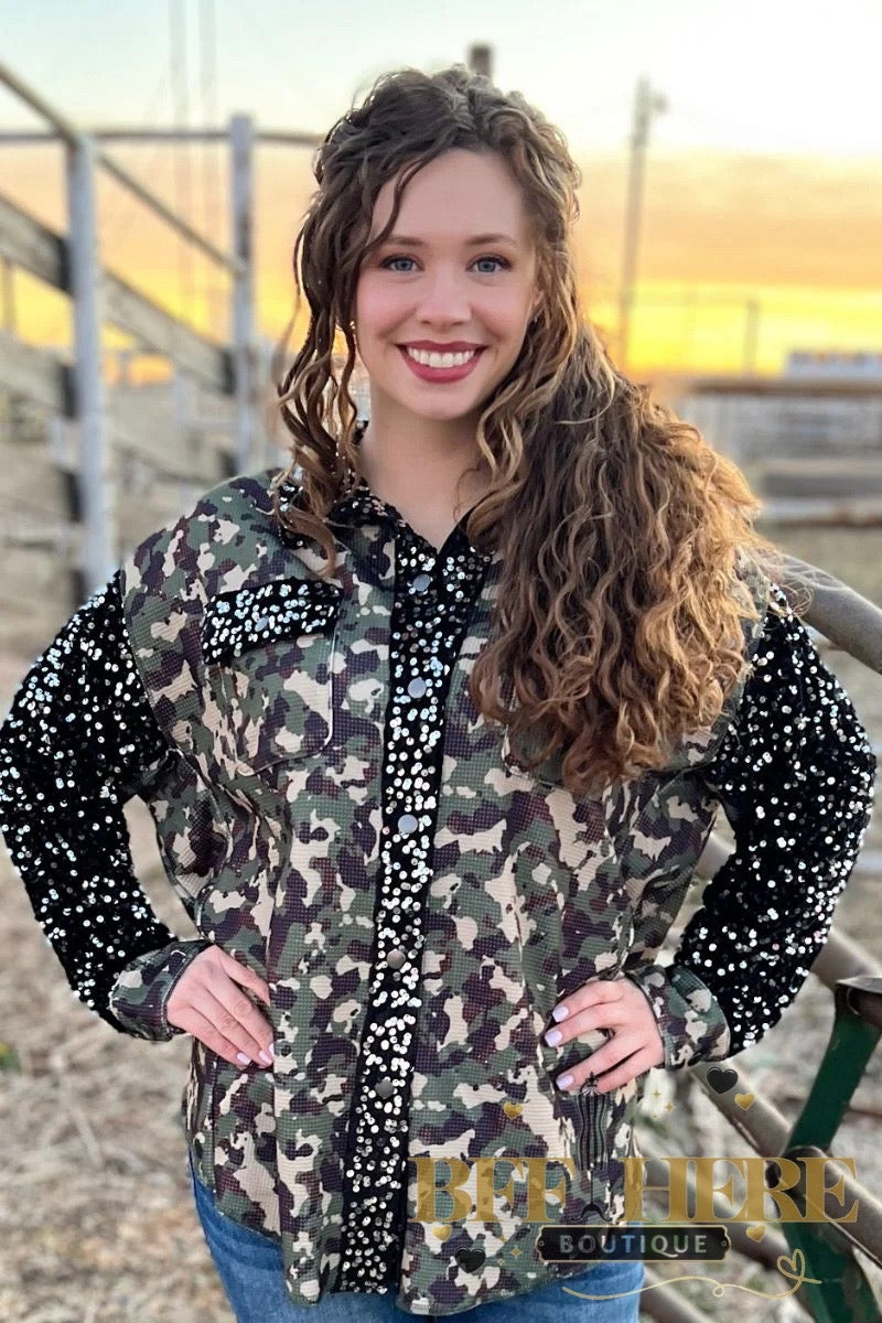 Bold and Classy Shacket by Sterling Kreek - BFF Here