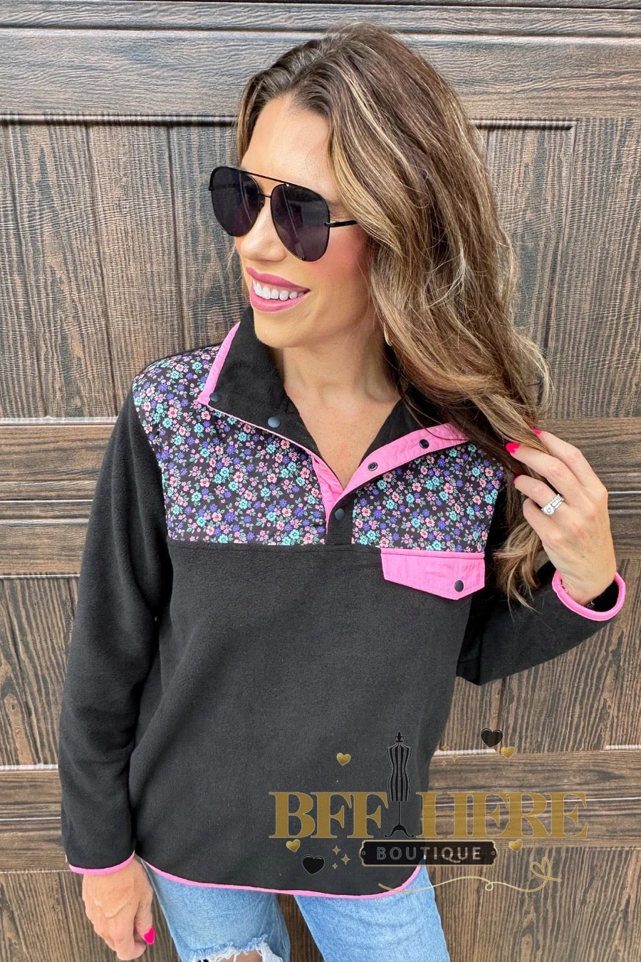 Lesly Floral Pullover by Jess Lea - BFF Here