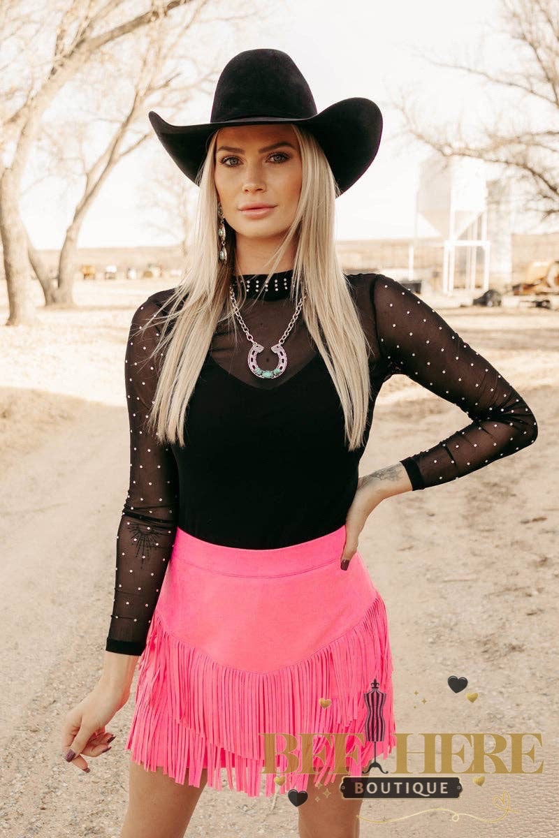 Stars at Night Mesh Top by Sterling Kreek - BFF Here