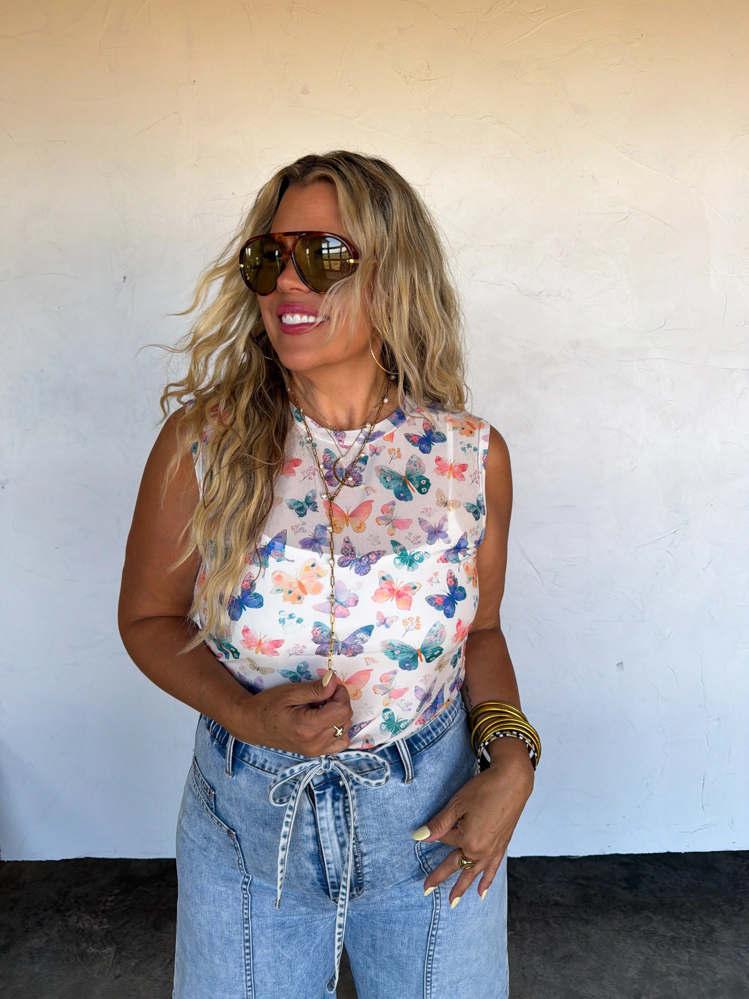 PREORDER: Summertime Mesh Tank by Blakeley (ETA: May) - BFF Here