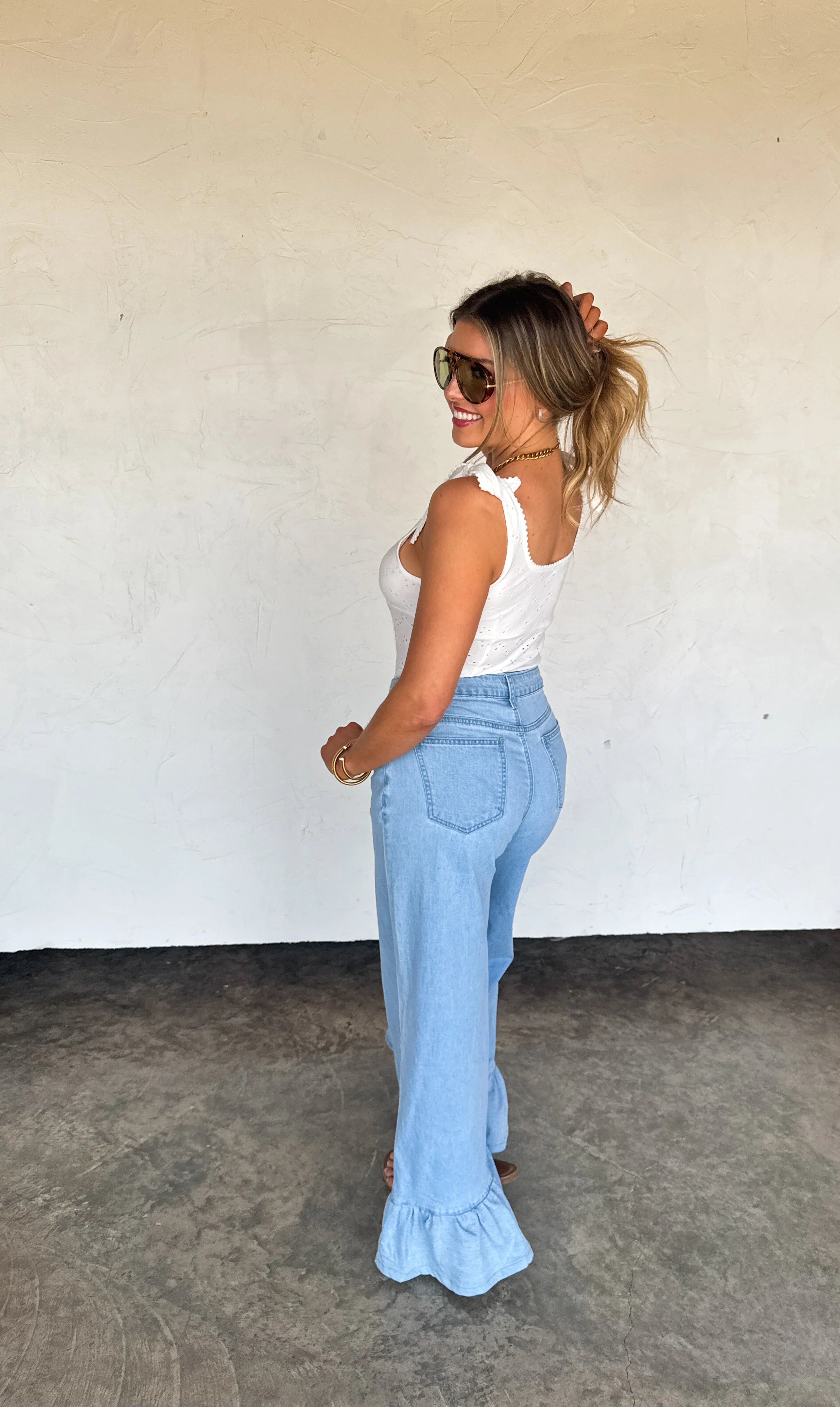 PREORDER: Summer Romance Eyelett Bodysuit by Blakeley (ETA: July)