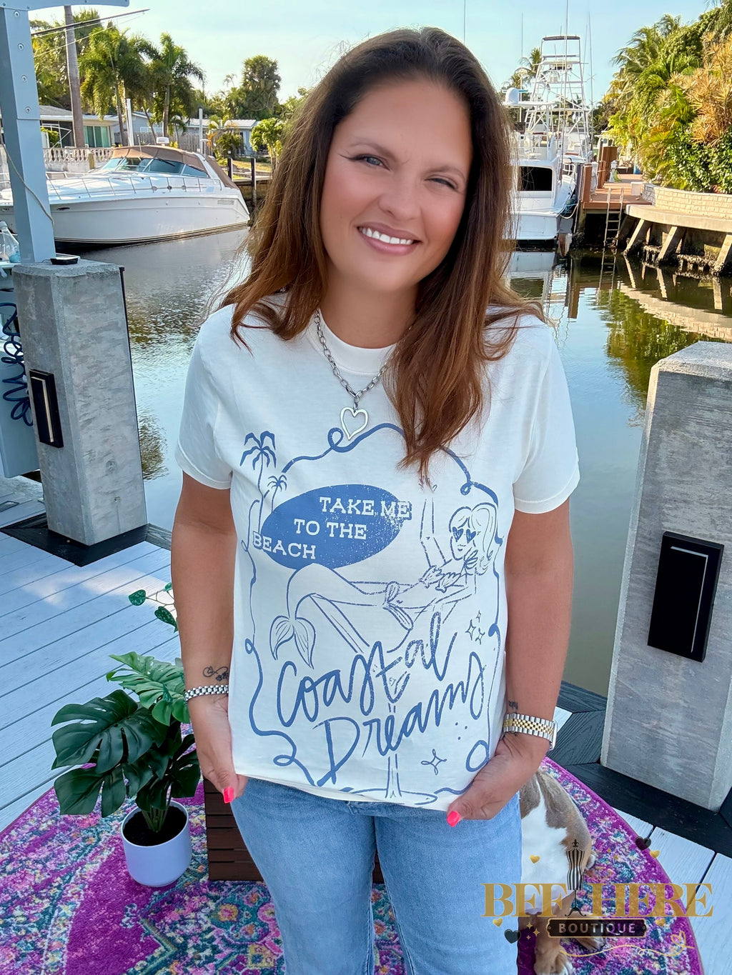 Coastal Dreams "Take Me to the Beach Tee" - BFF Here