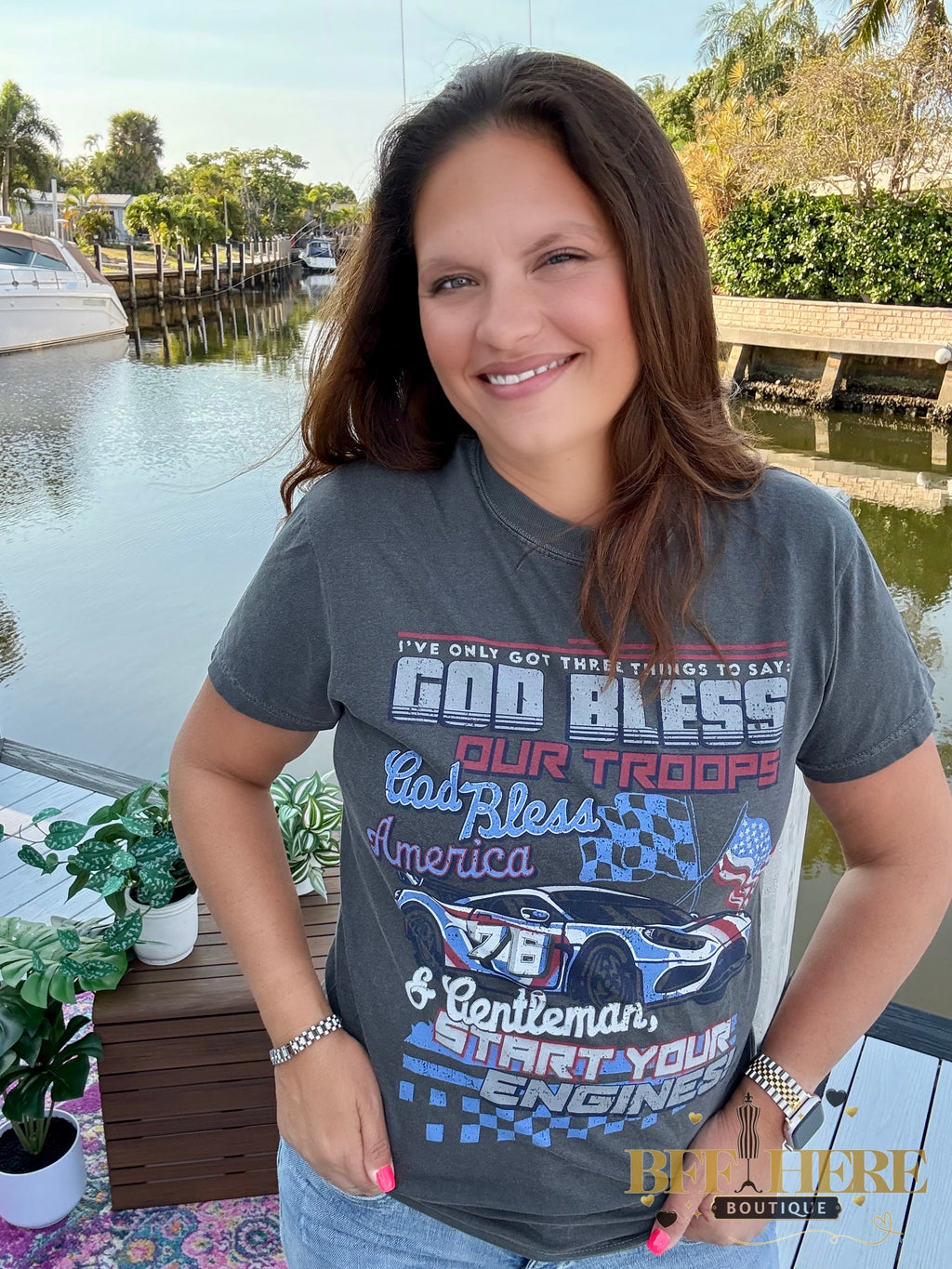 Fast Track America Tee - BFF Here