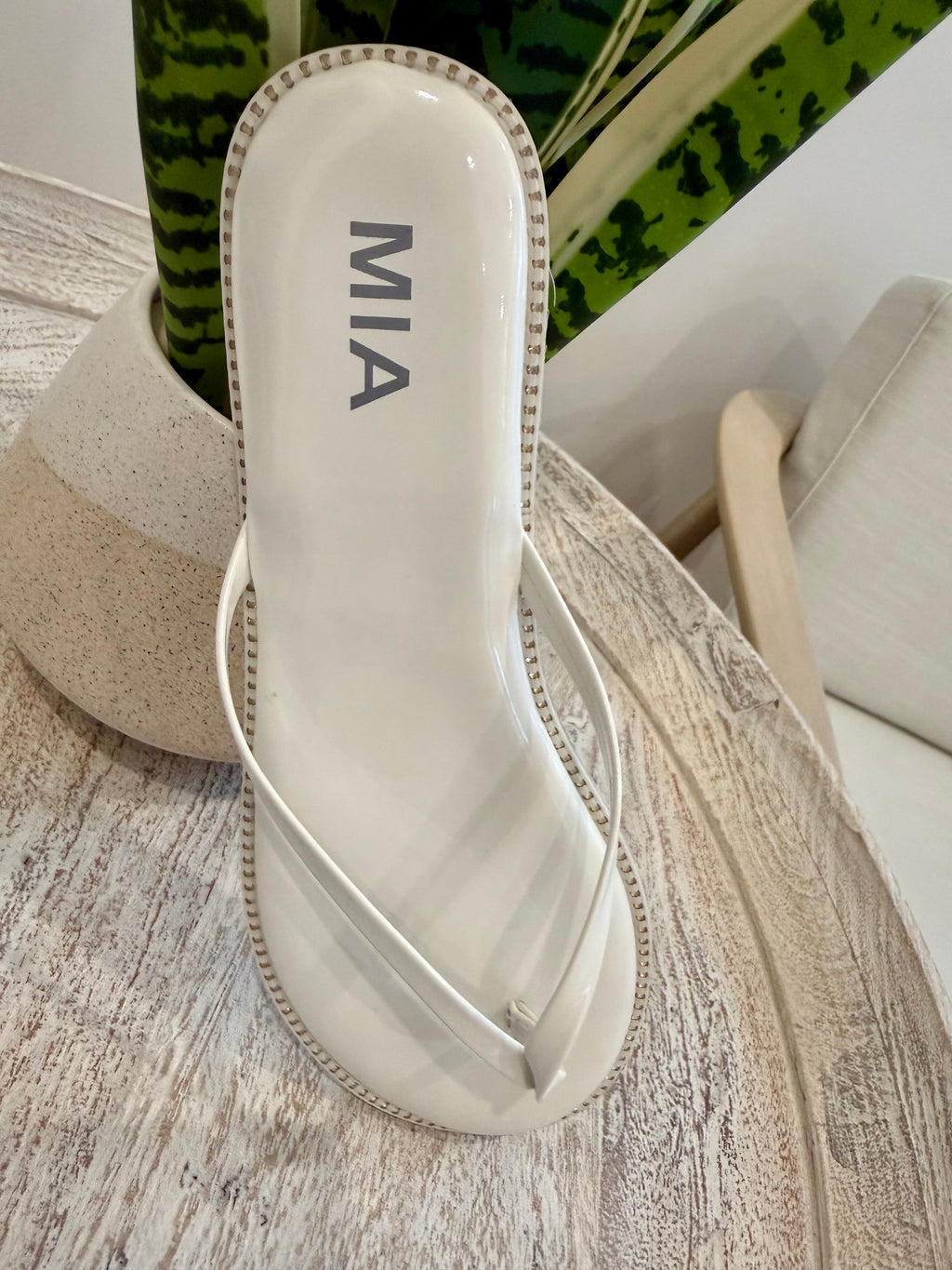 Aster – White Patent | by MIA Shoes (Ships 2-3 weeks) - BFF Here