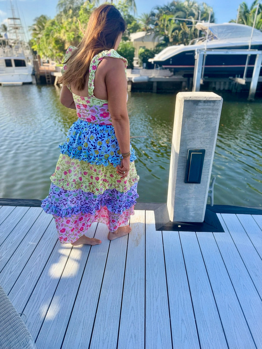 Floral Rainbow Swim Set by Blakeley - BFF Here