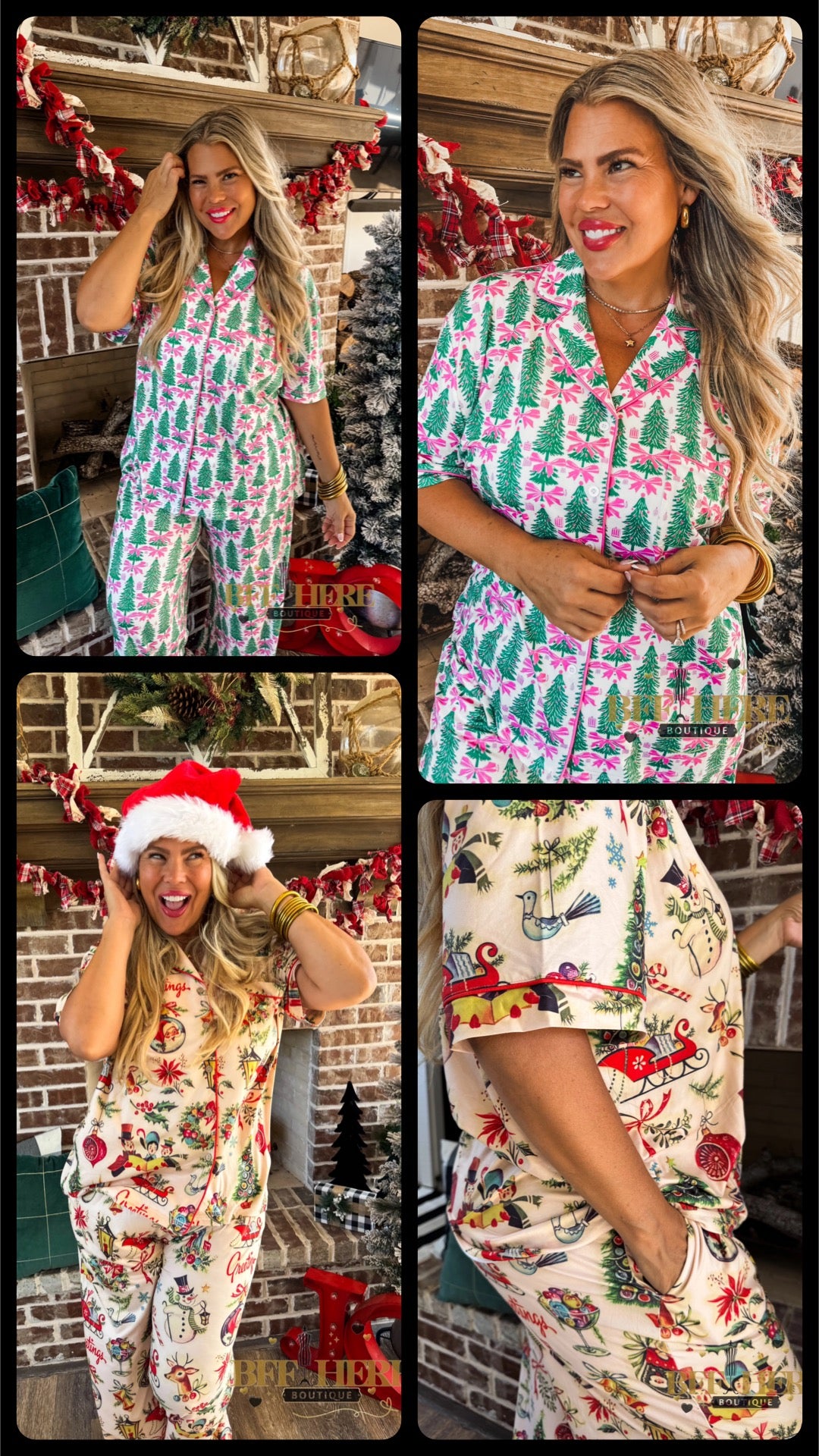 PREORDER: ‘Tis the Season Luxe PJ Sets by Blakeley (Ships Beginning of December)