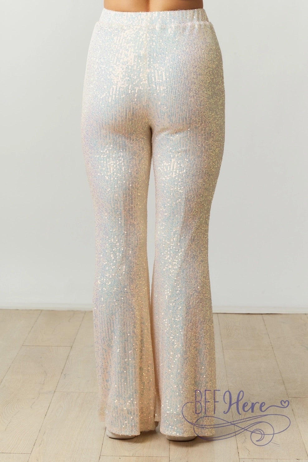 Glitz & Glam: Sequin Pants / Choice Of Color - BFF Here