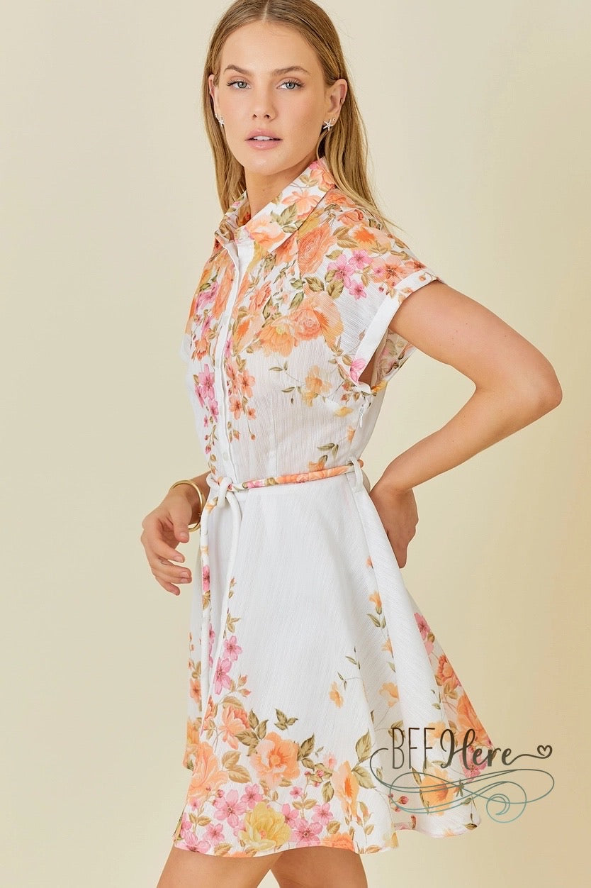Blossom Breeze Floral Dress - BFF Here
