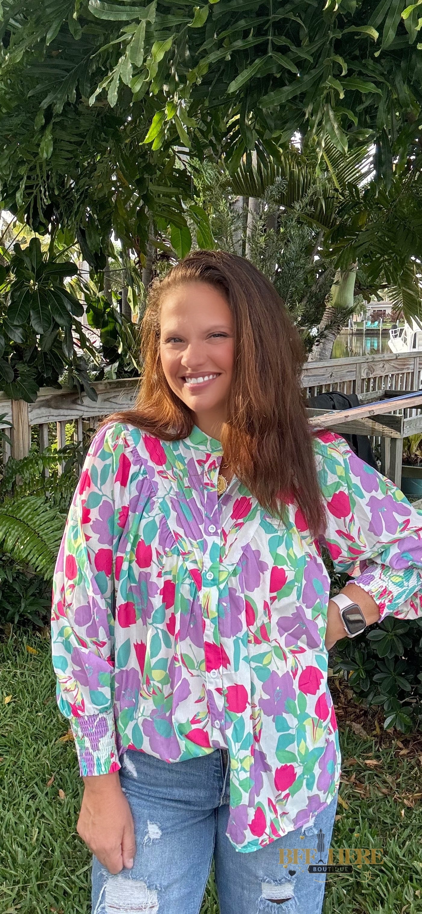 Katie Button Up Blouse / Pastel by Jess Lea - BFF Here