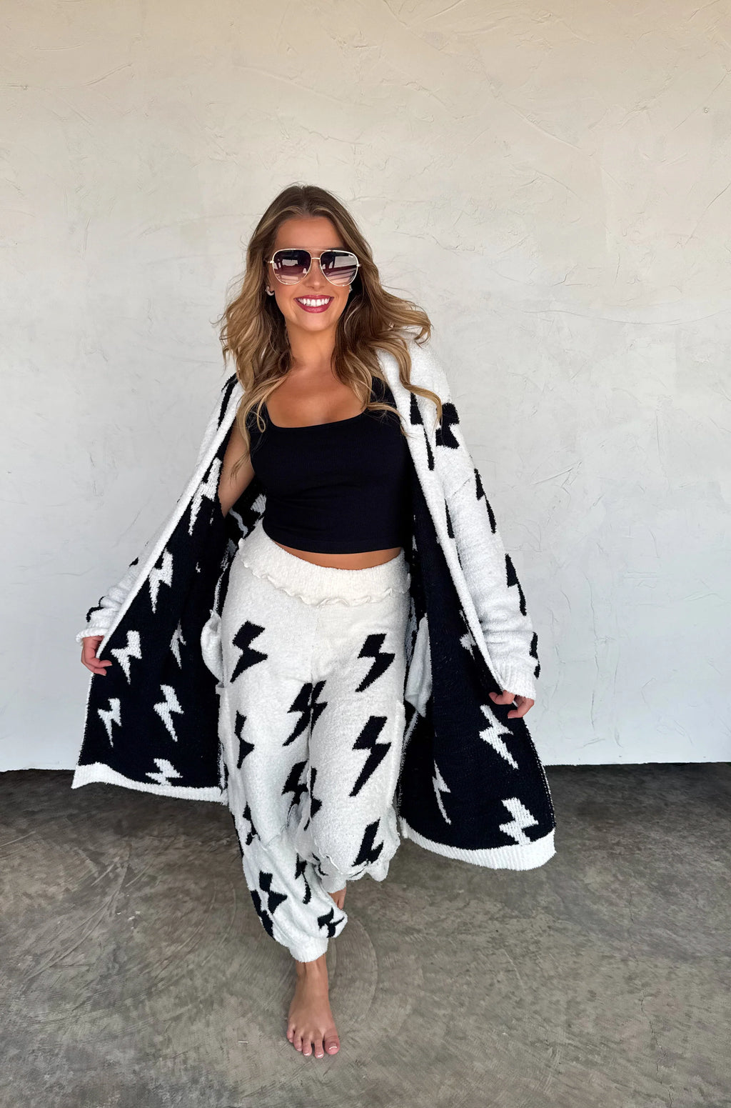 PREORDER: Lighting & Cheetah Cloud Lounge Pants by Blakeley (ETA: Late November) - BFF Here