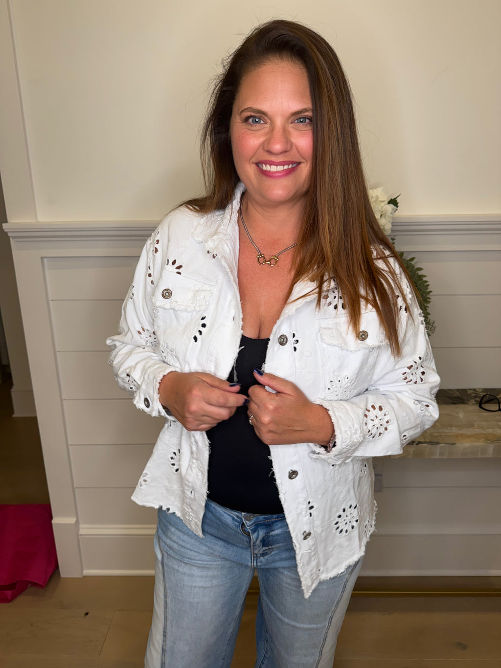 Eyelet on the Prize Jacket by Sew In Love (Ships 2-3 weeks) - BFF Here