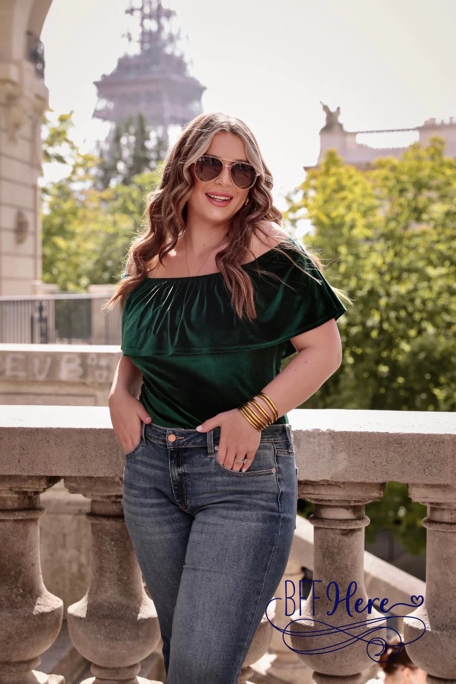 Just A Crush Velvet Bodysuit / Choice of Color - BFF Here