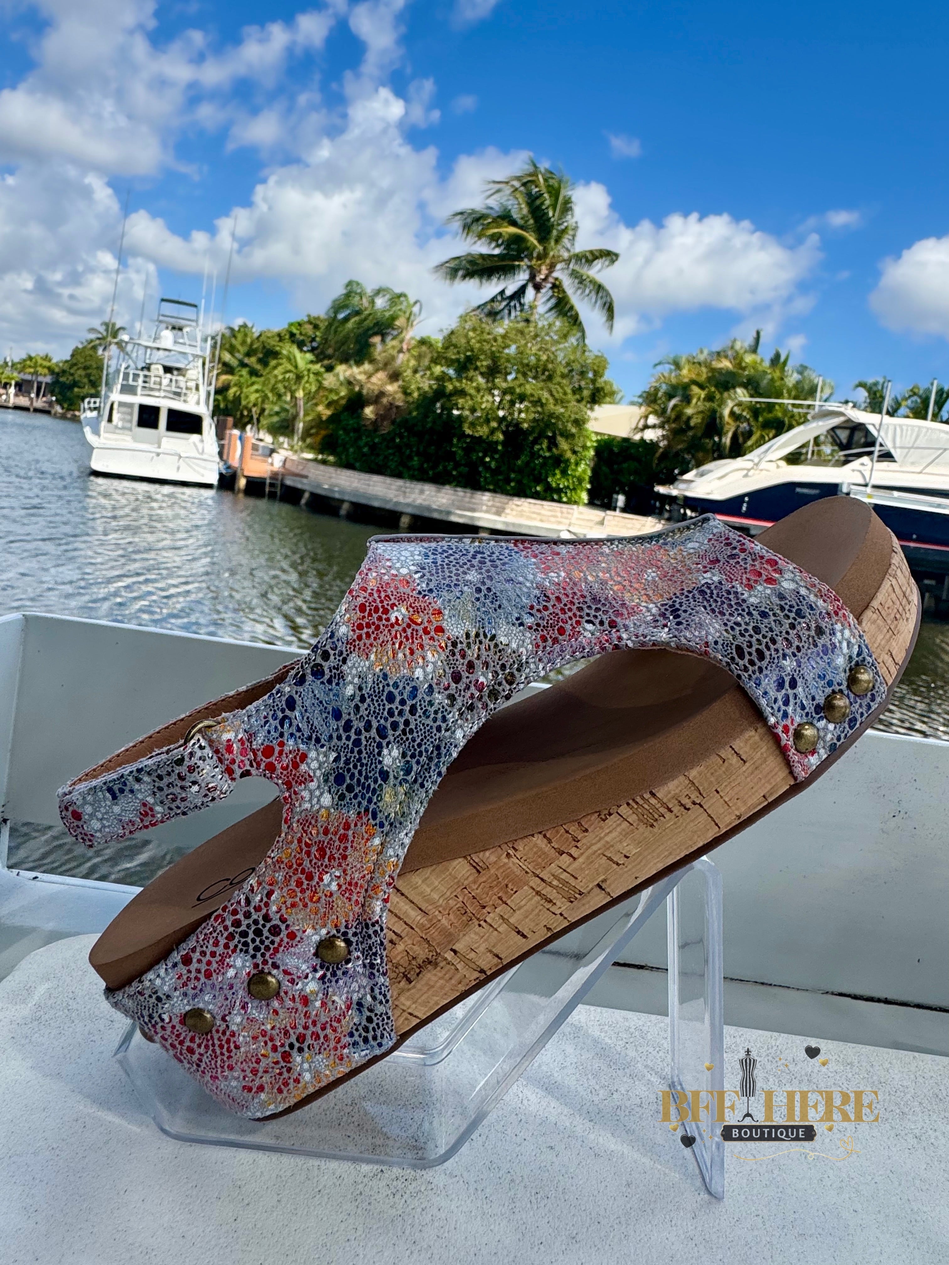 Volta II — Bright Multi Washed Floral by Corkys - BFF Here