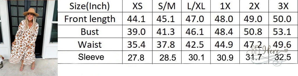 PREORDER: Kora Fall Floral Dress by Blakeley (Ships Beginning of October) - BFF Here