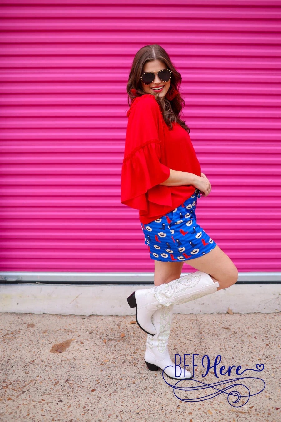 Hey There Cowboy Everyday Skort by Jess Lea - BFF Here