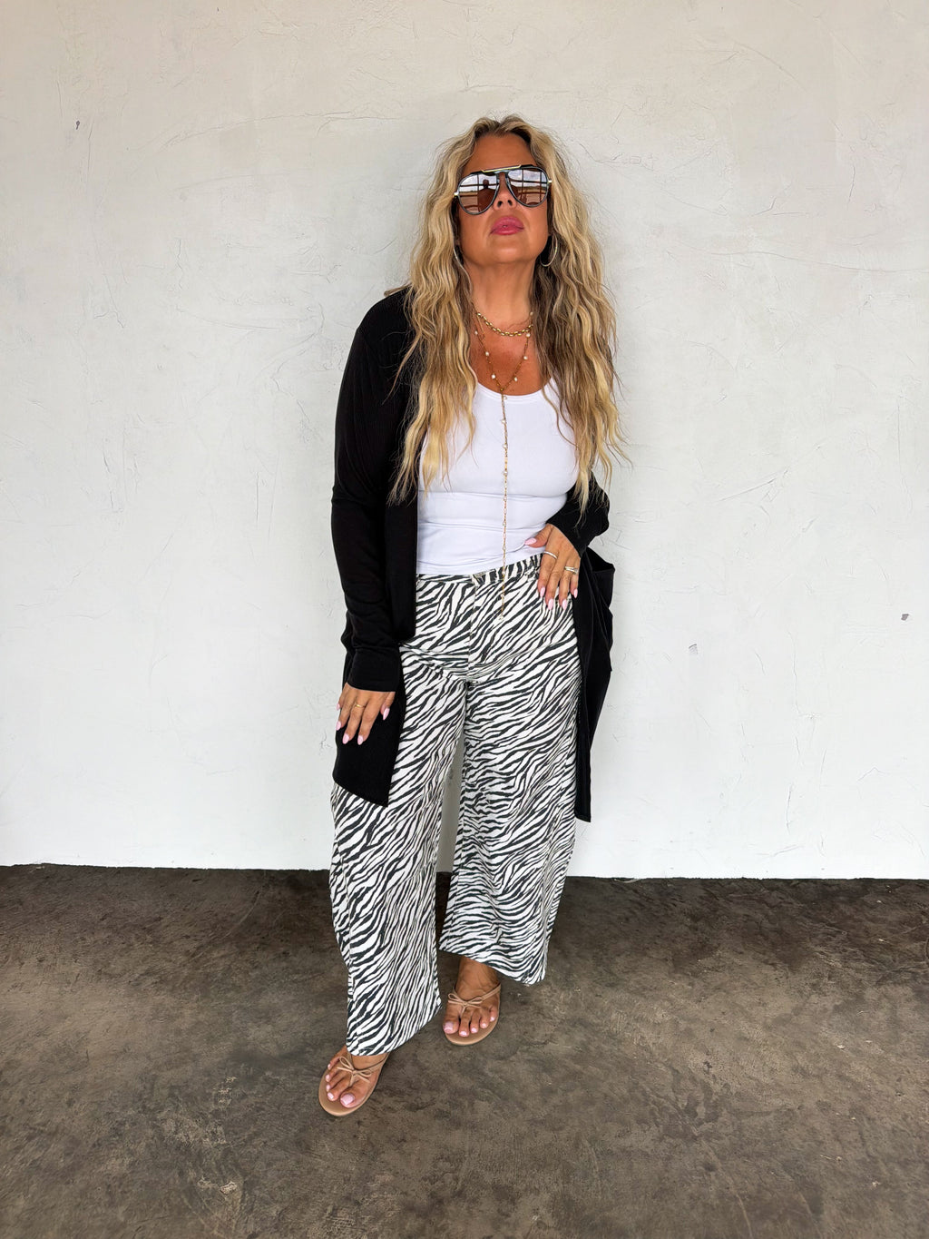 PREORDER: Zebra Bex Barrel Jeans by Blakeley (ETA December)