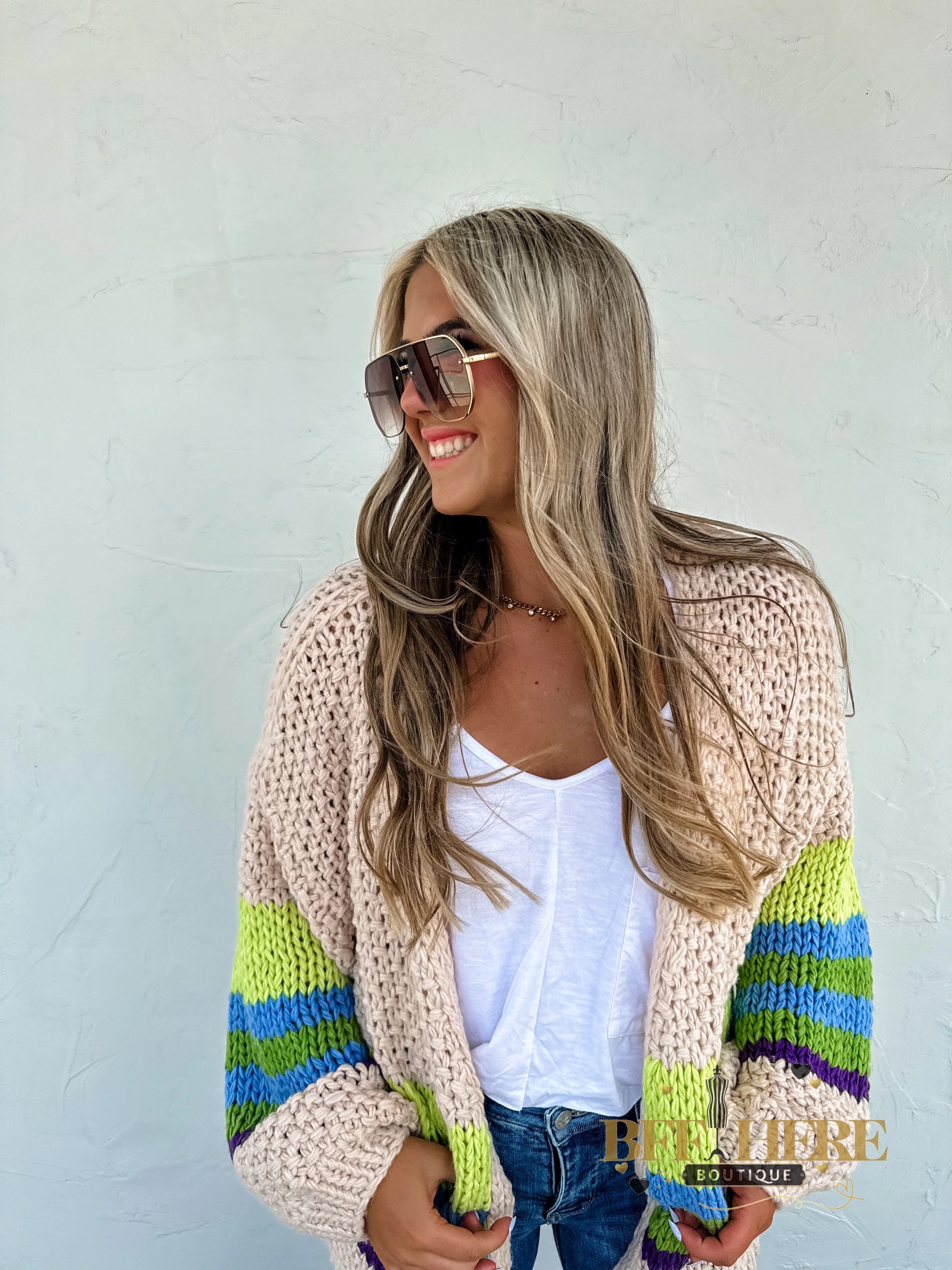 Charlotte Knit Cardigan by Blakeley / Choice of Color - BFF Here