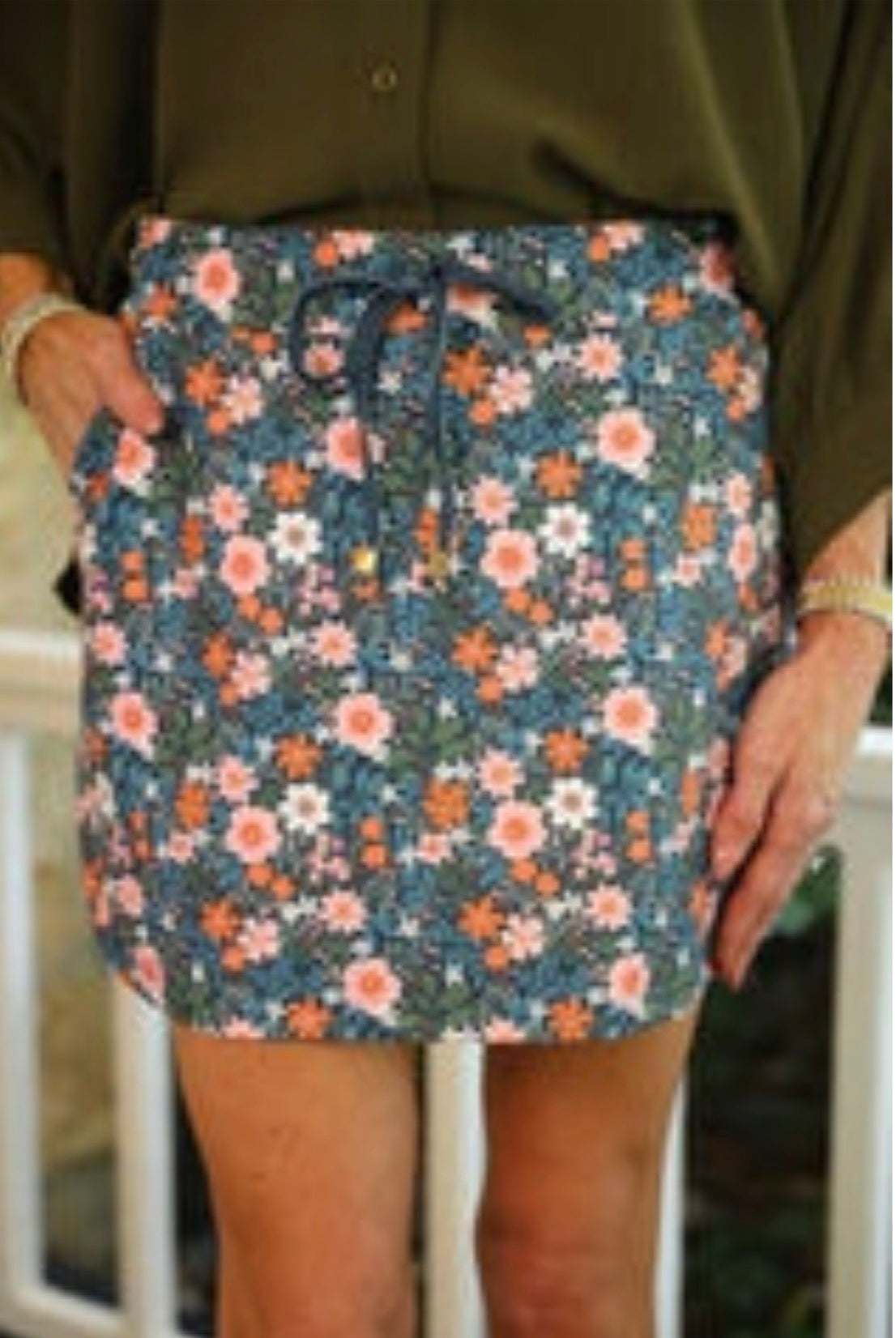 PREORDER: Gwen Floral Skort by Jess Lea (ETA: July)