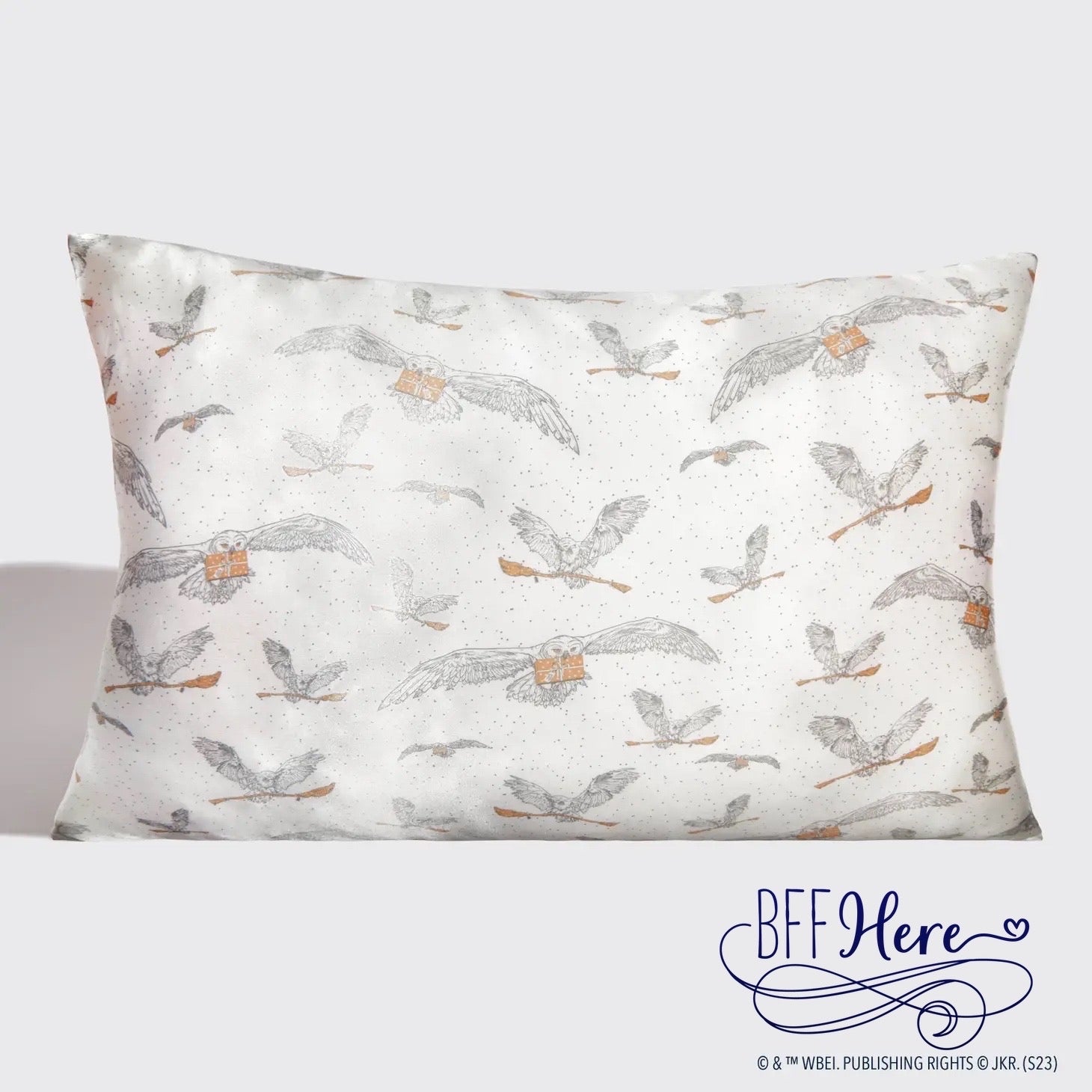 Harry Potter X Kitsch Satin Pillowcase- Owl Post / Choice of Style - BFF Here